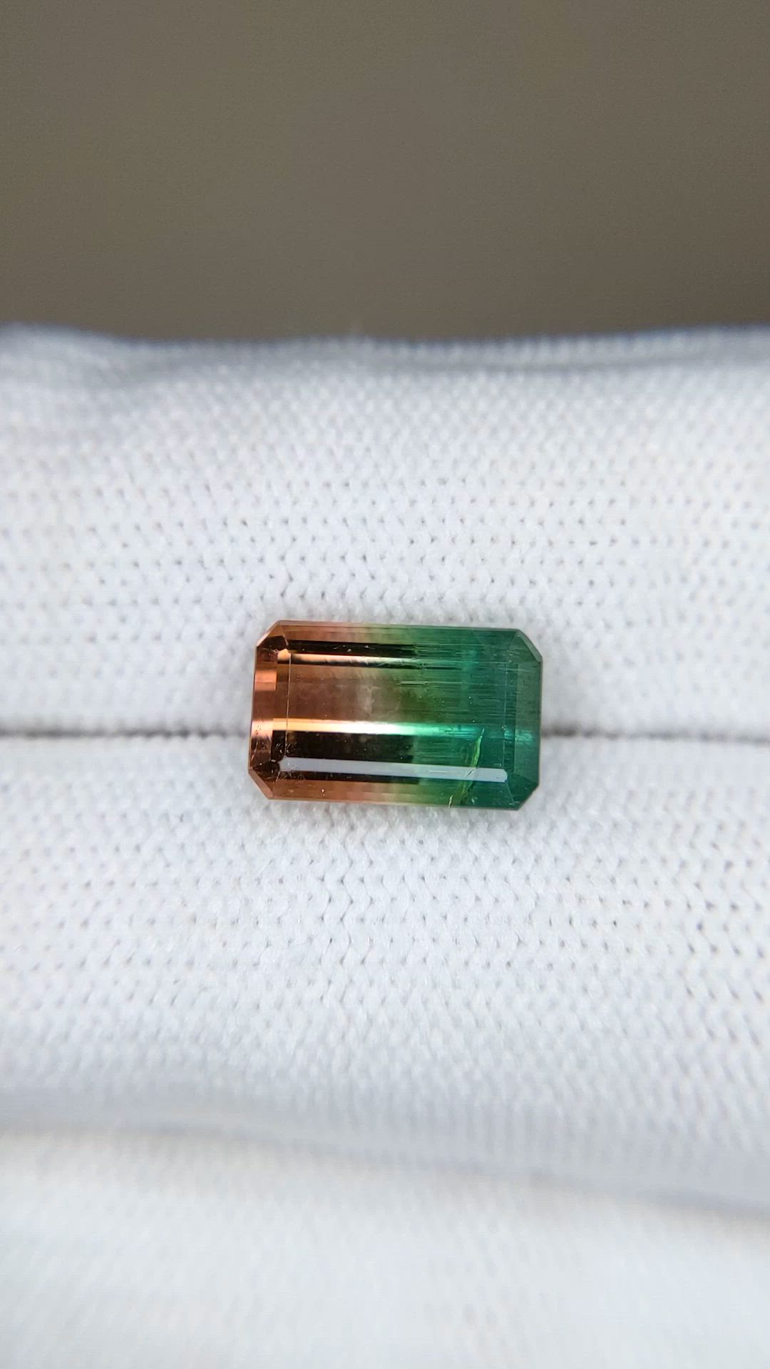 3.95 Ct. Watermelon Tourmaline from Mozambique Size Video
