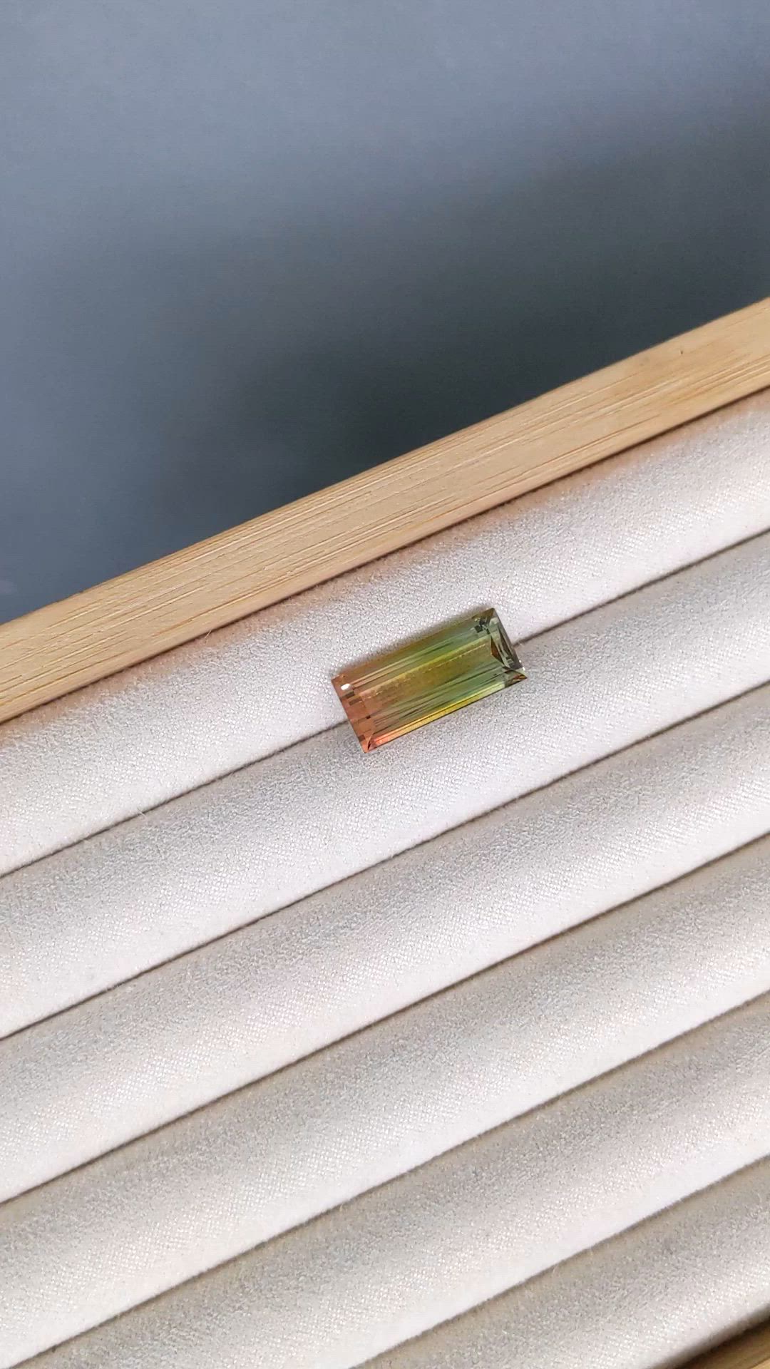 10.79 Ct. Watermelon Tourmaline from Mozambique Size Video