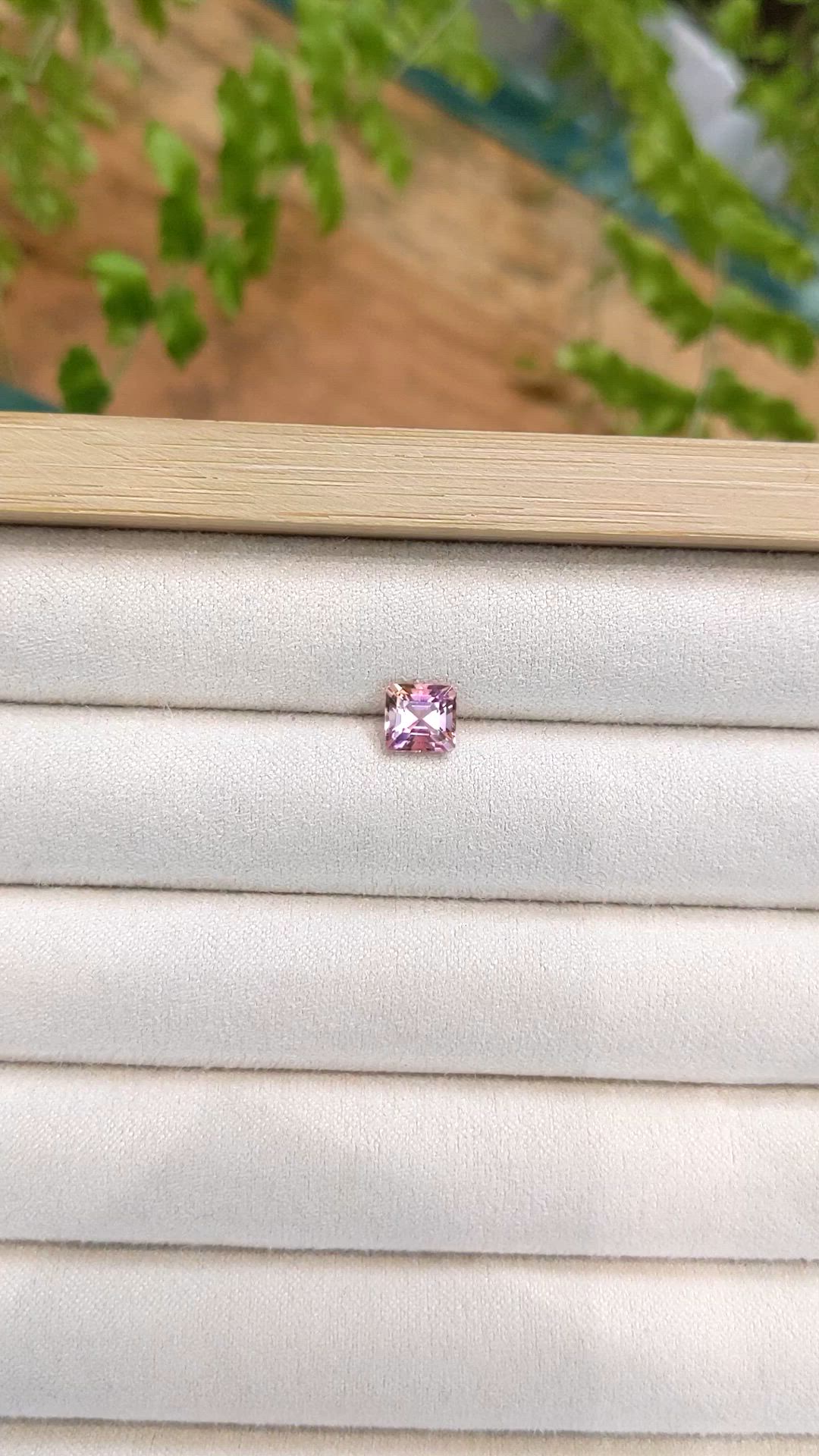 1.03 Ct. Bi Color Tourmaline from Mozambique Size Video