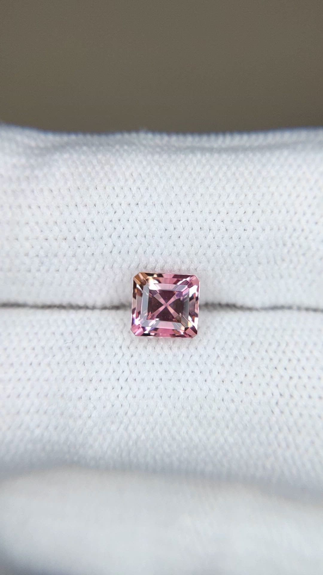 1.03 Ct. Bi Color Tourmaline from Mozambique Size Video