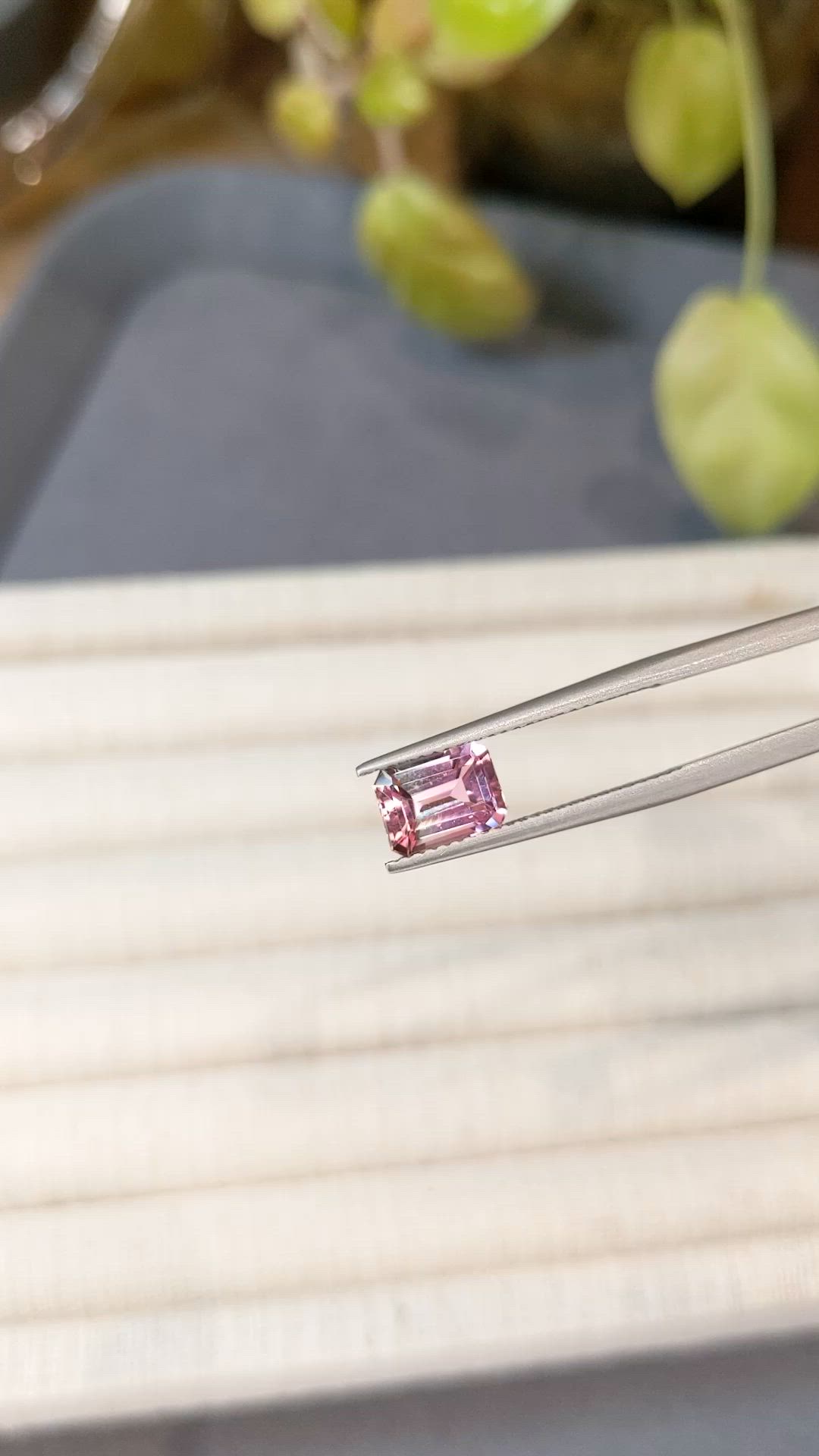 1.56 Ct. Bi Color Tourmaline from Mozambique Size Video