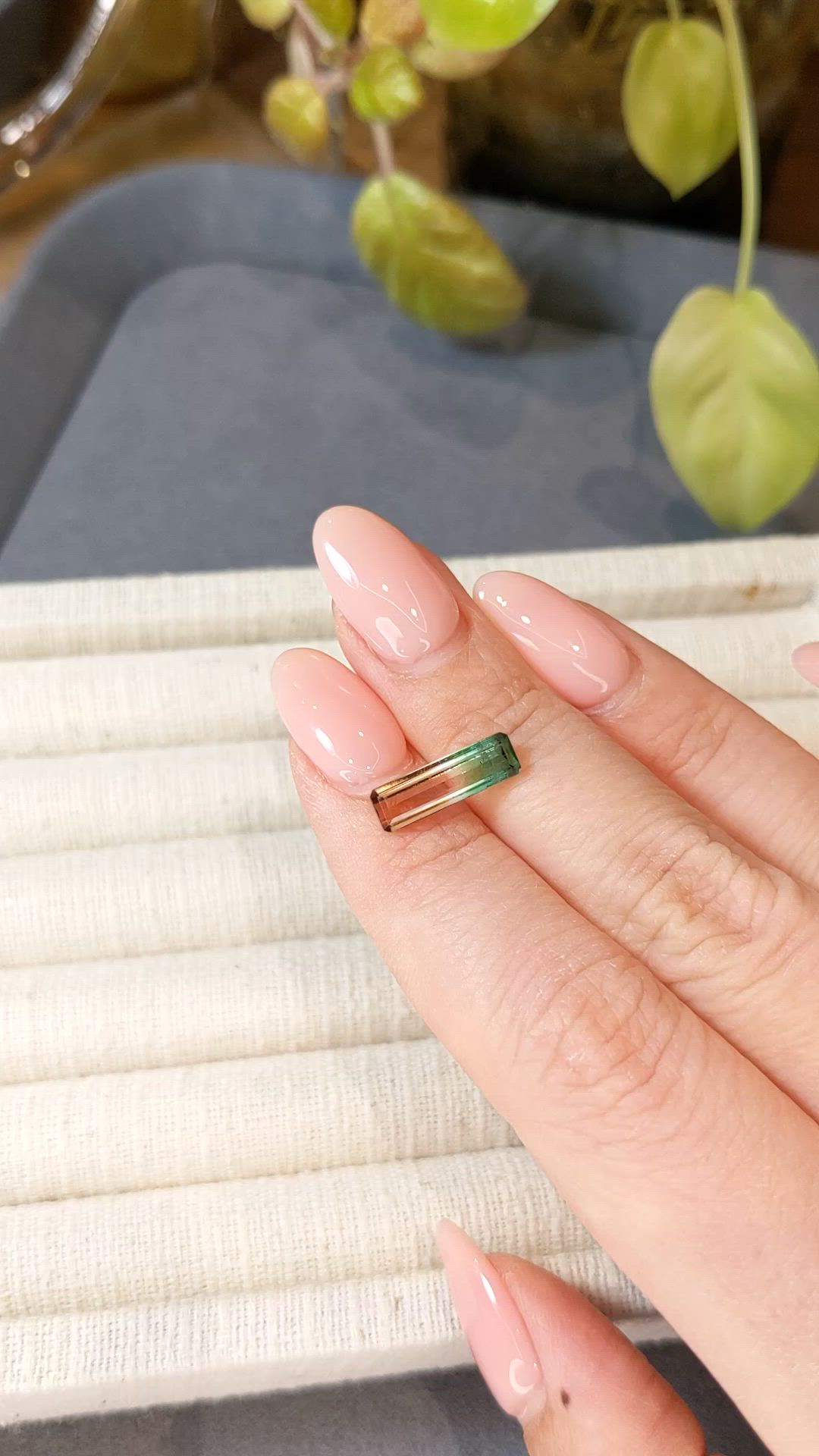 2.09 Ct. Watermelon Tourmaline from Mozambique Size Video