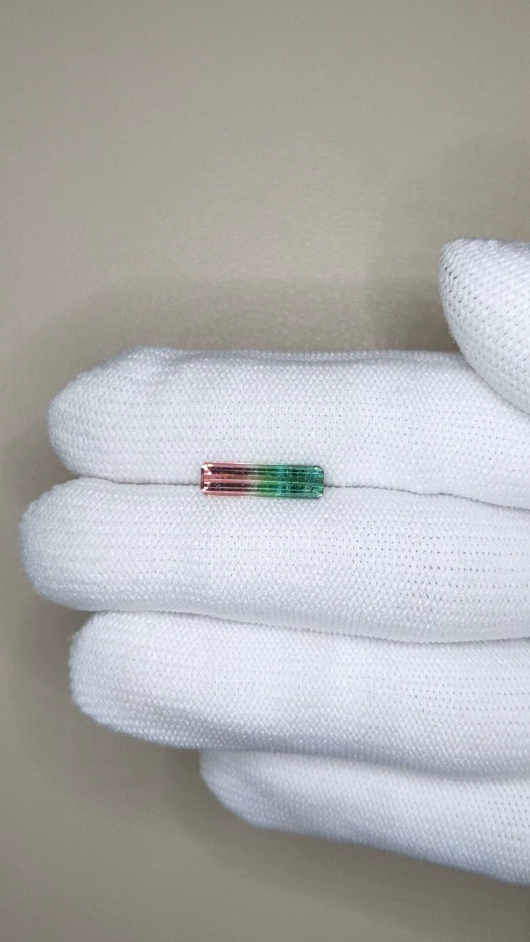 1.49 Ct. Watermelon Tourmaline from Mozambique Size Video