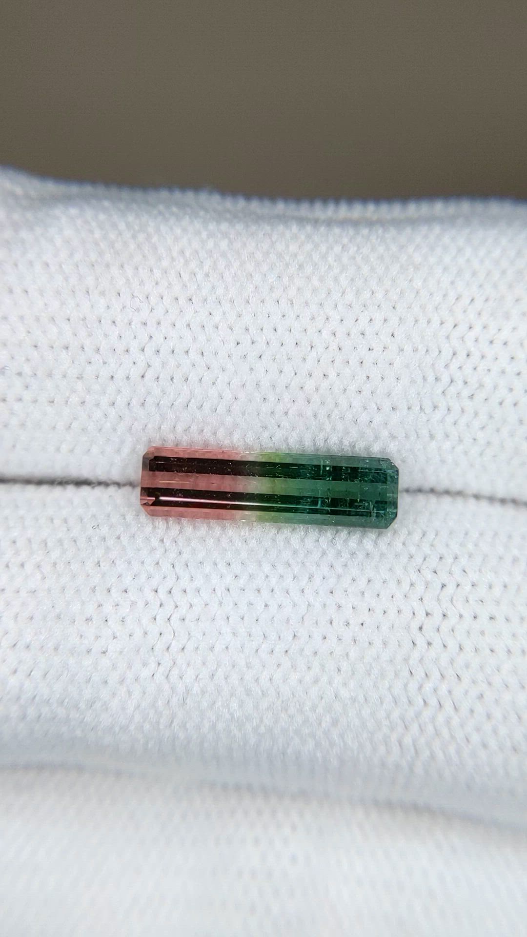 1.49 Ct. Watermelon Tourmaline from Mozambique Size Video