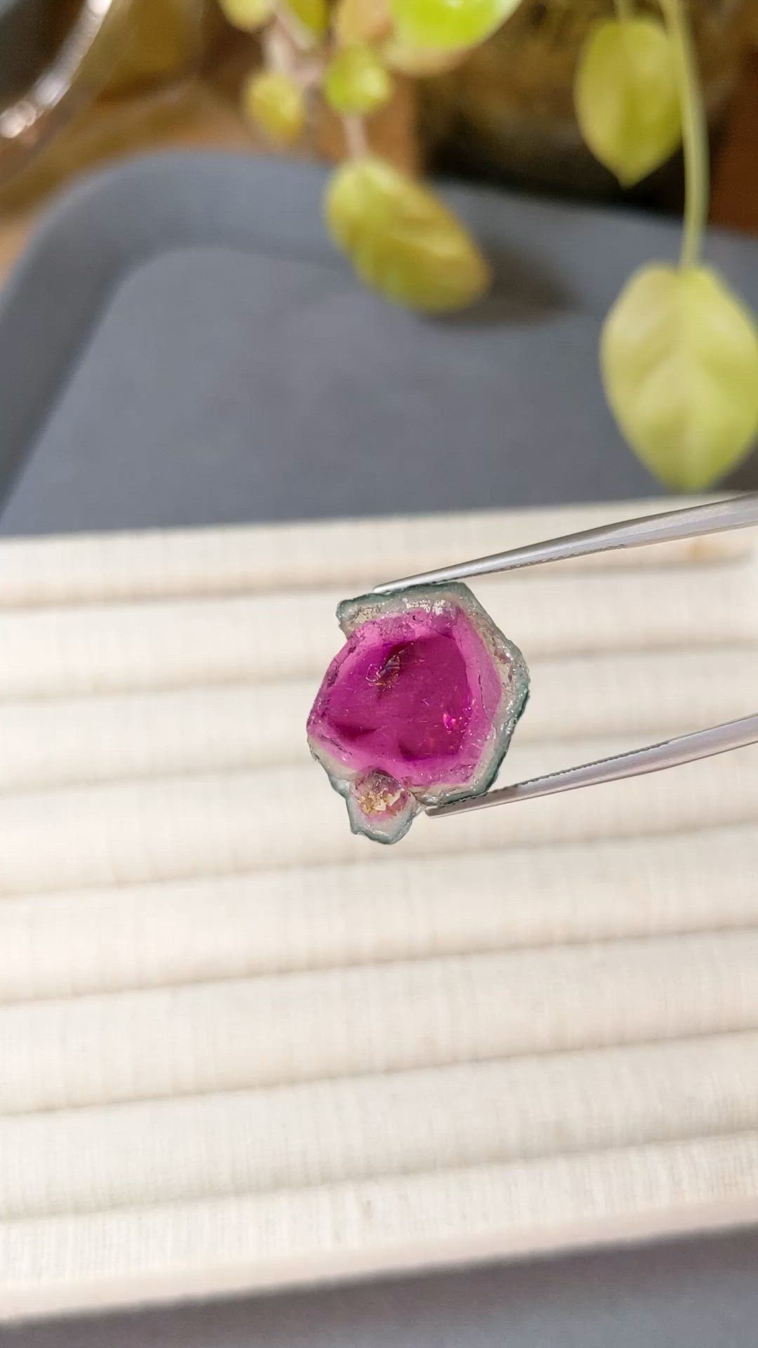 17.38 Ct. Watermelon Tourmaline from Mozambique Size Video