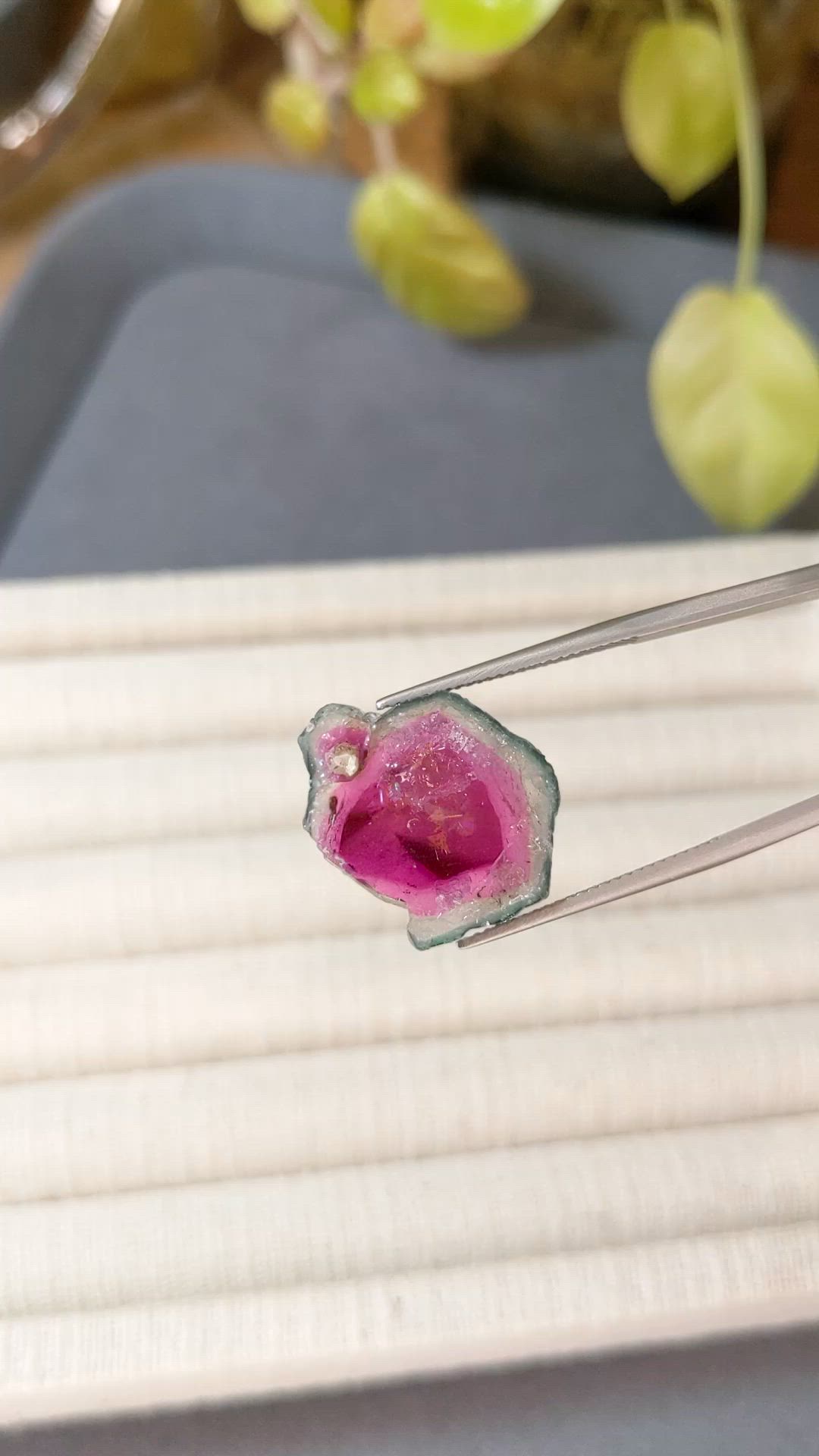 17.38 Ct. Watermelon Tourmaline from Mozambique Size Video