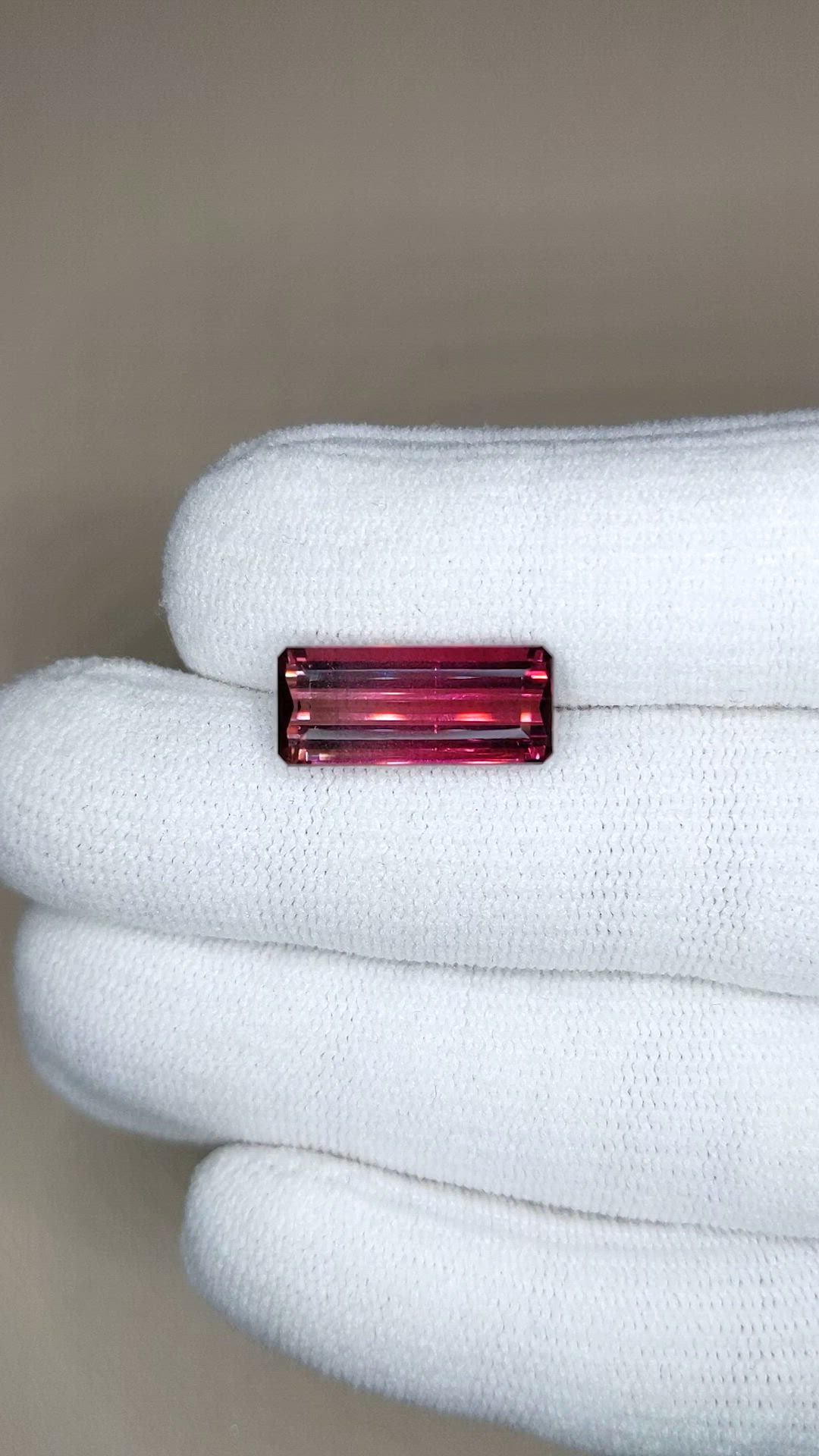 6.54 Ct. Purplish Pink Tourmaline from Mozambique Size Video