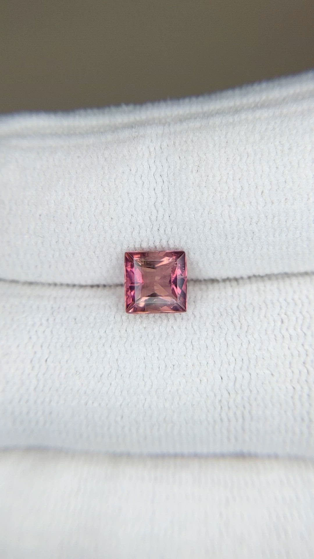 1.07 Ct. Bi Color Tourmaline from Mozambique Size Video