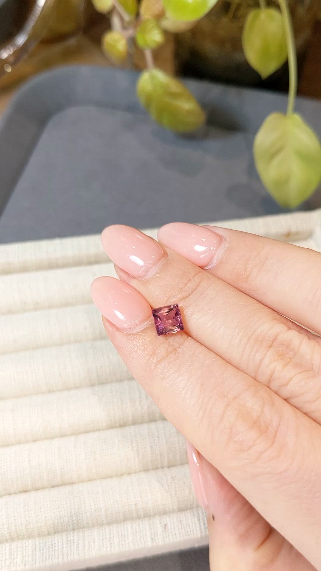 1.07 Ct. Bi Color Tourmaline from Mozambique Size Video