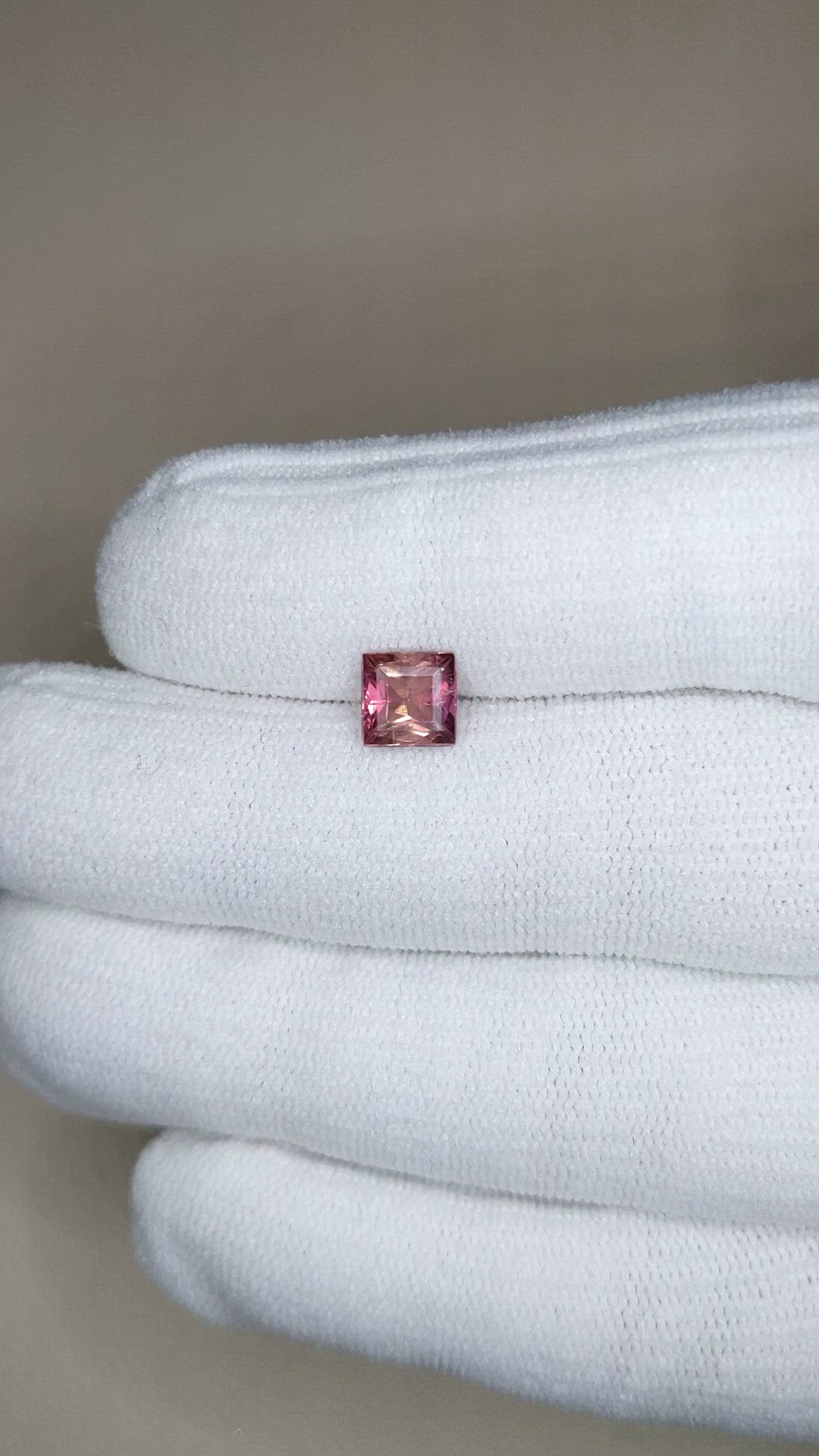 1.07 Ct. Bi Color Tourmaline from Mozambique Size Video