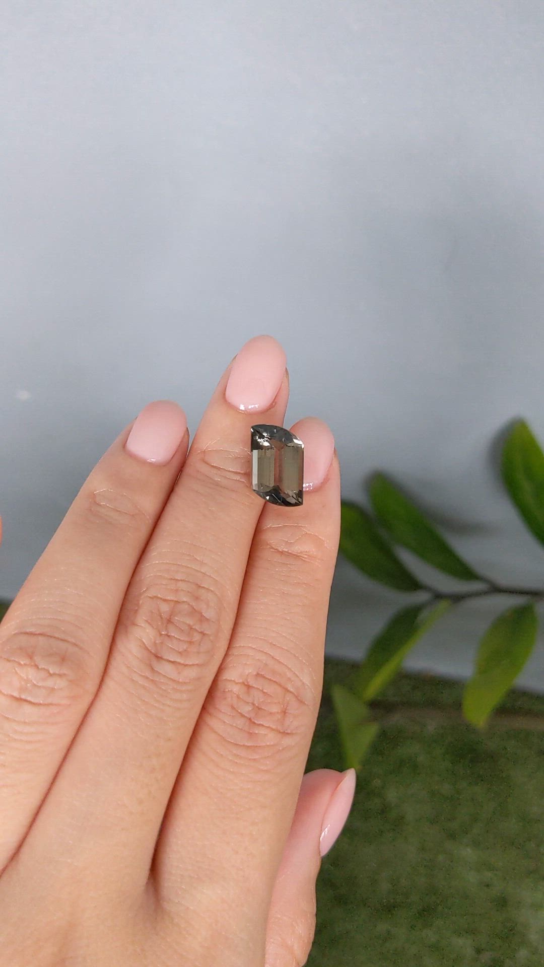 5.04 Ct. Bi Color Tourmaline from Mozambique Size Video