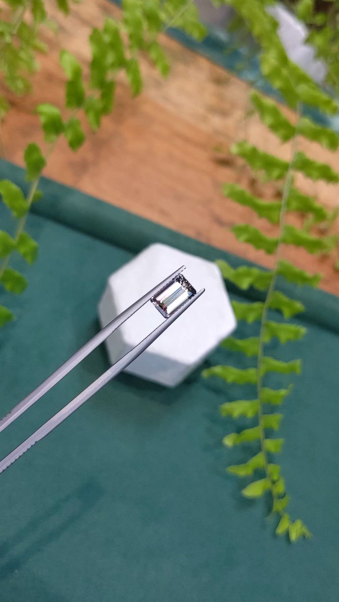 1.78 Ct. Bi Color Tourmaline from Mozambique Size Video