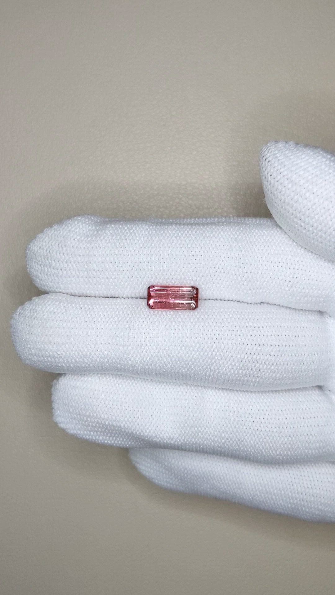 1.59 Ct. Pink Tourmaline from Mozambique Size Video