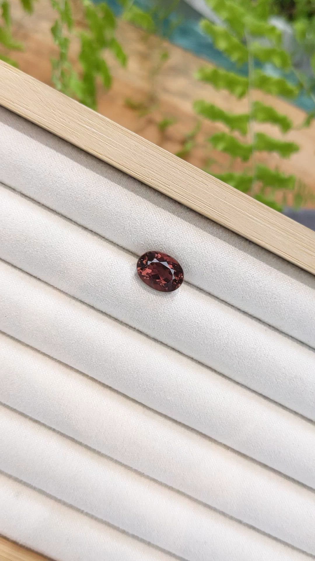 3.85 Ct. Brownish Pink Tourmaline from Mozambique Size Video