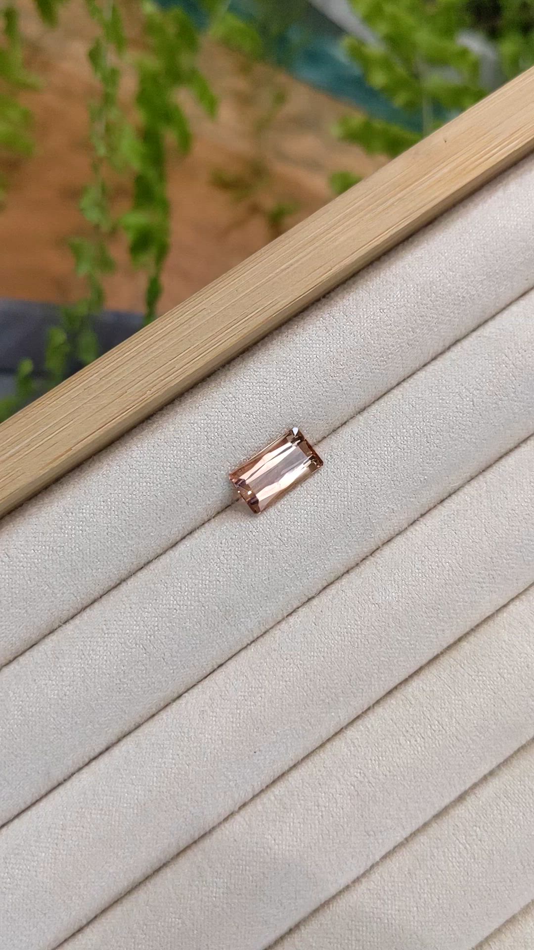 2.50 Ct. Peach Tourmaline from Mozambique Size Video