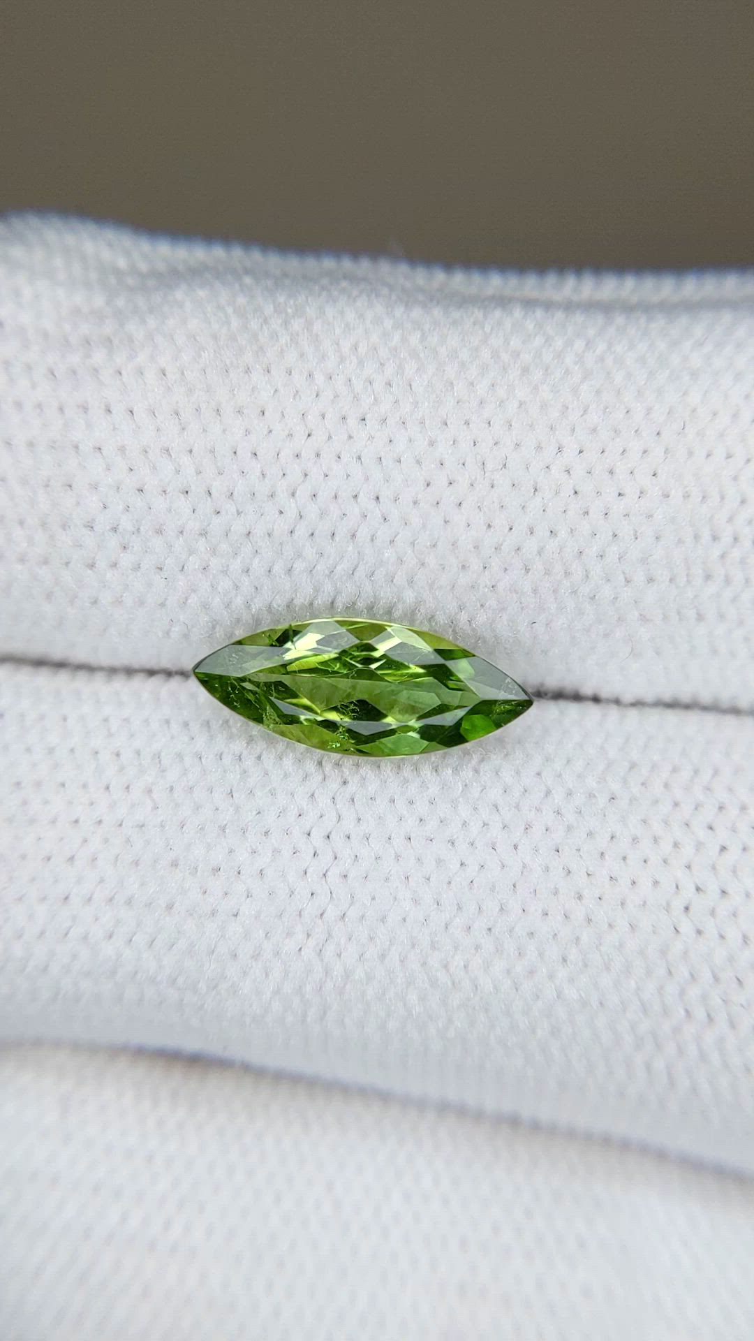 1.55 Ct. Green Tourmaline from Mozambique Size Video
