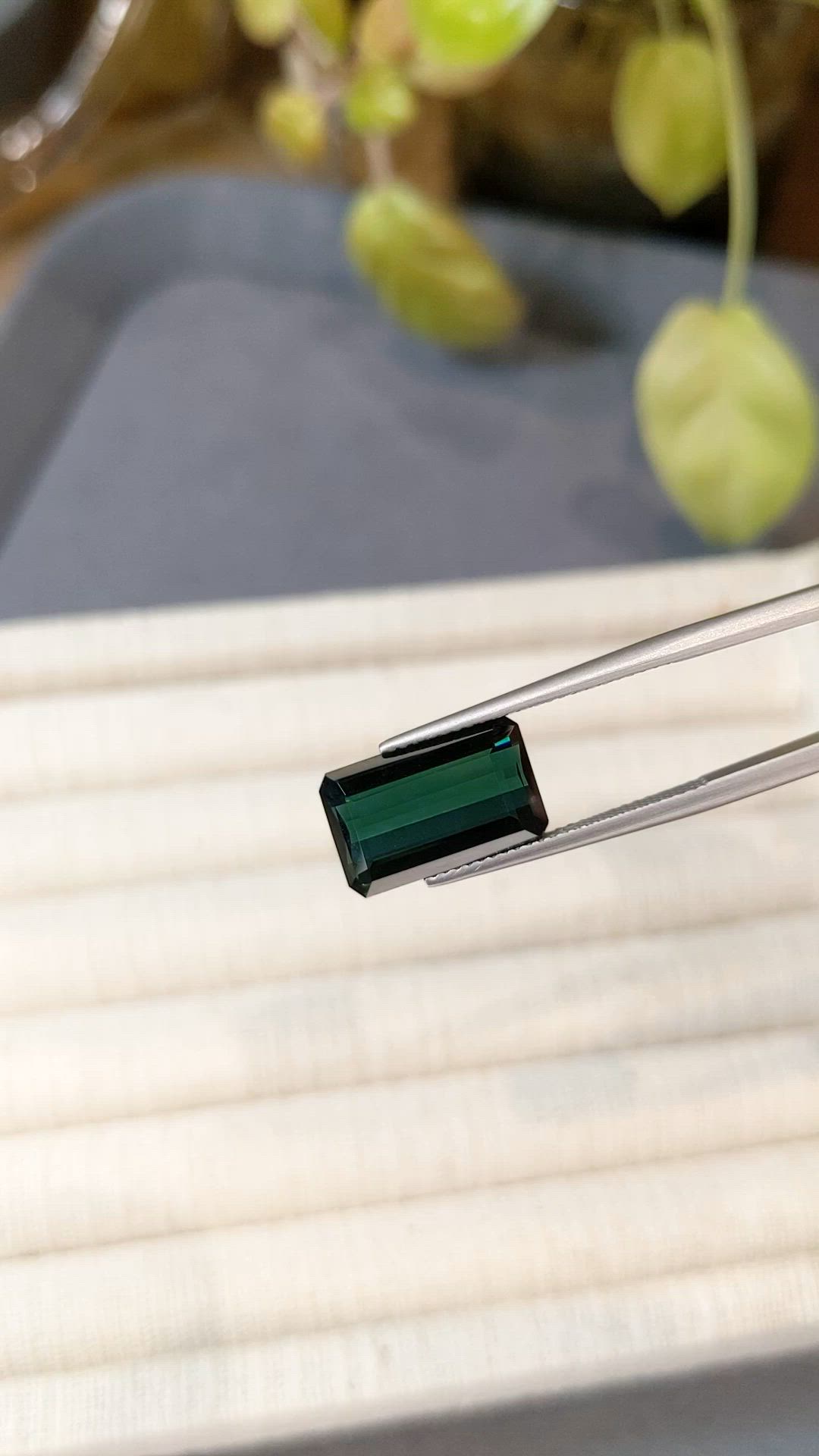 6.08 Ct. Green Tourmaline from Mozambique Size Video