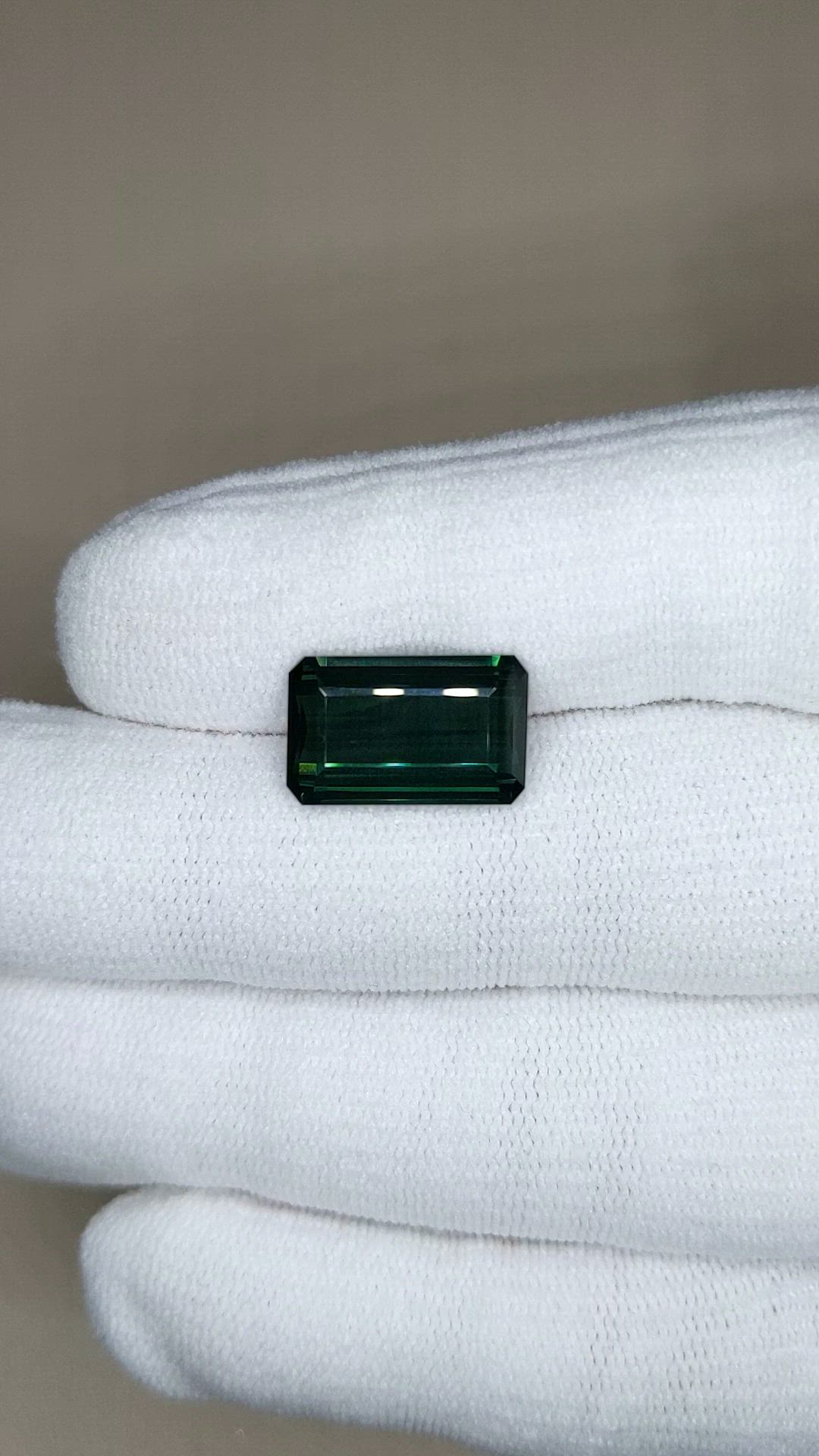 6.08 Ct. Green Tourmaline from Mozambique Size Video