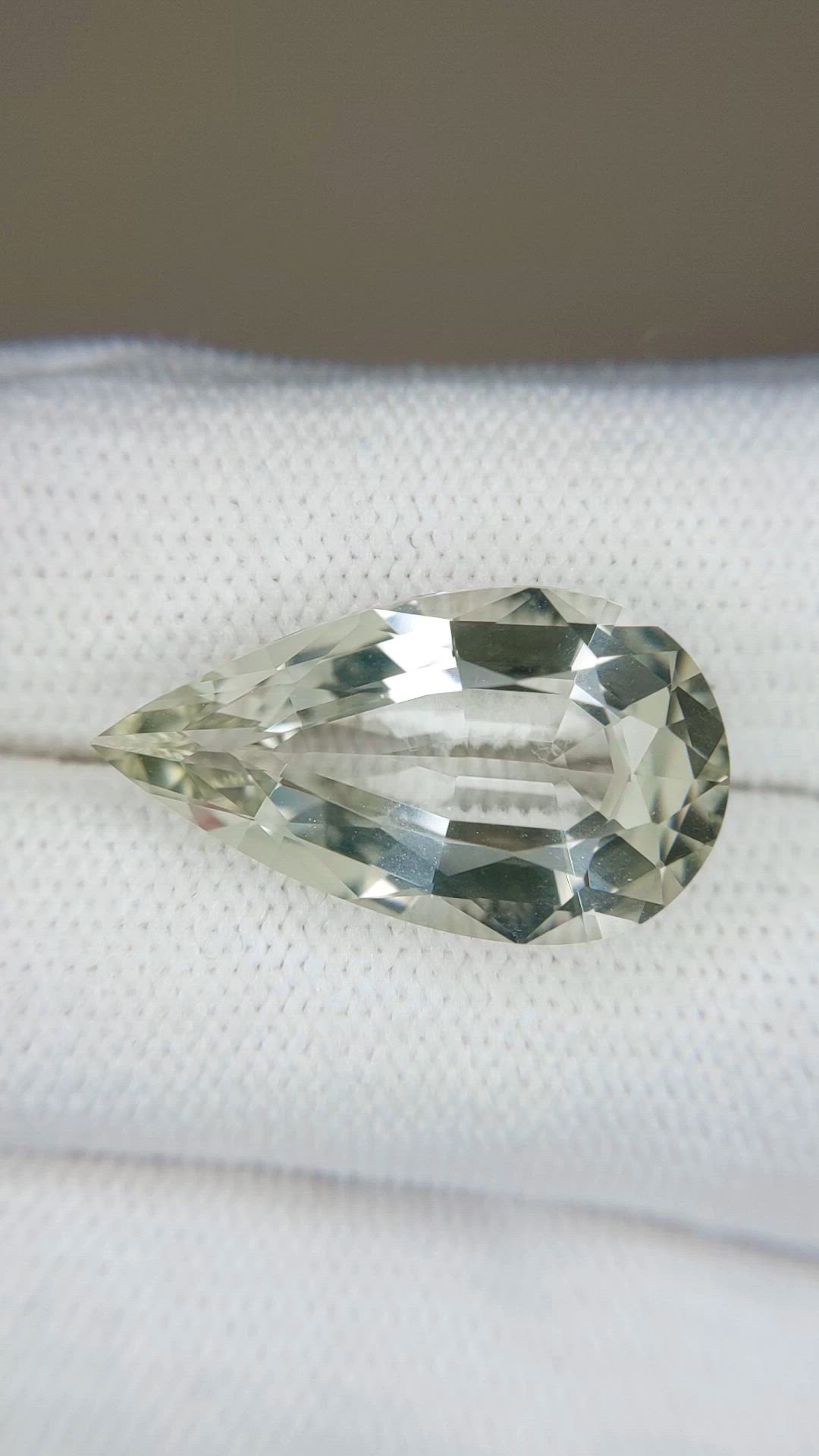 11.05 Ct. Mint Green Prasiolite from Brazil Size Video
