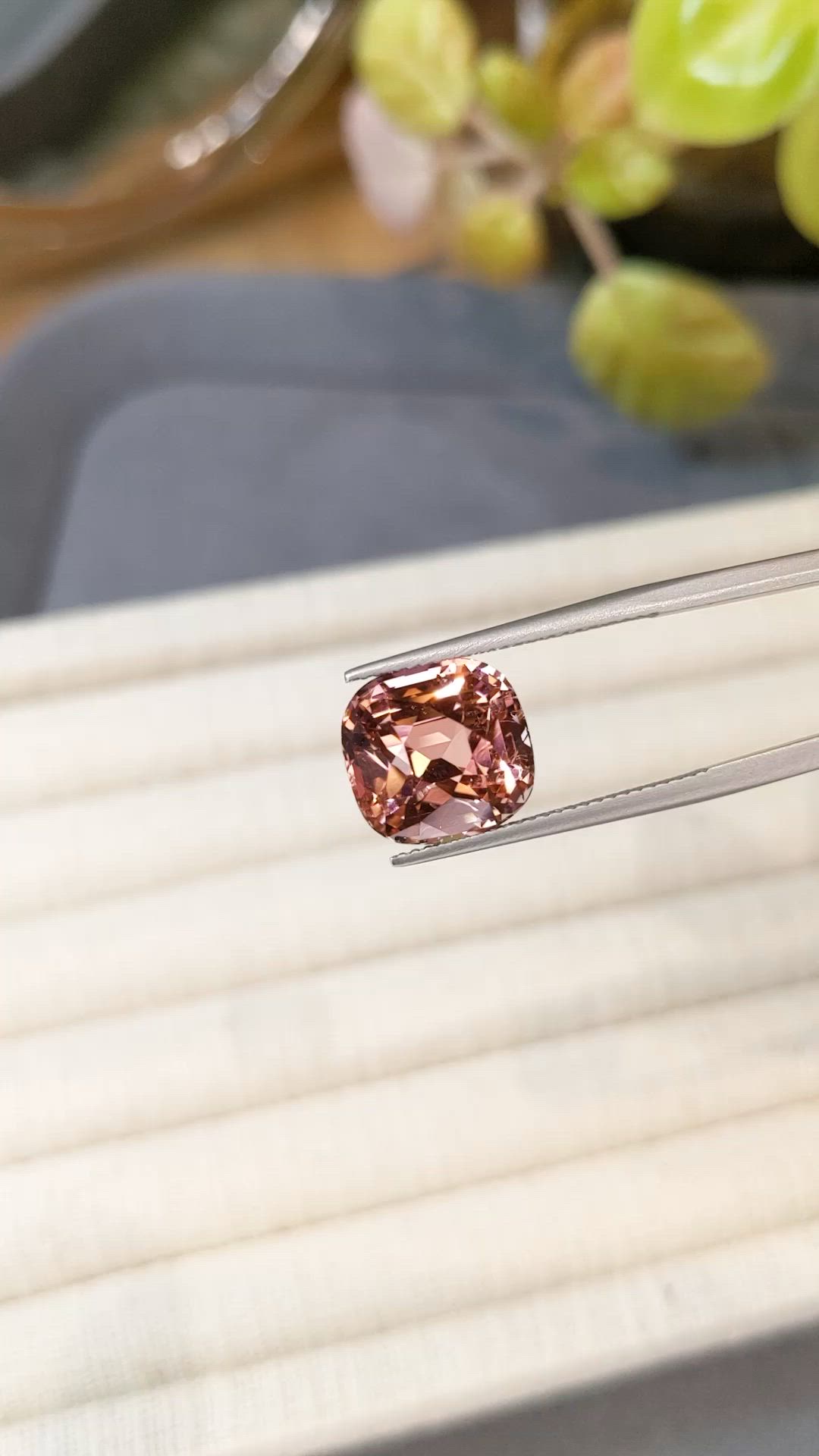 8.35 Ct. Pink Tourmaline from Mozambique Size Video