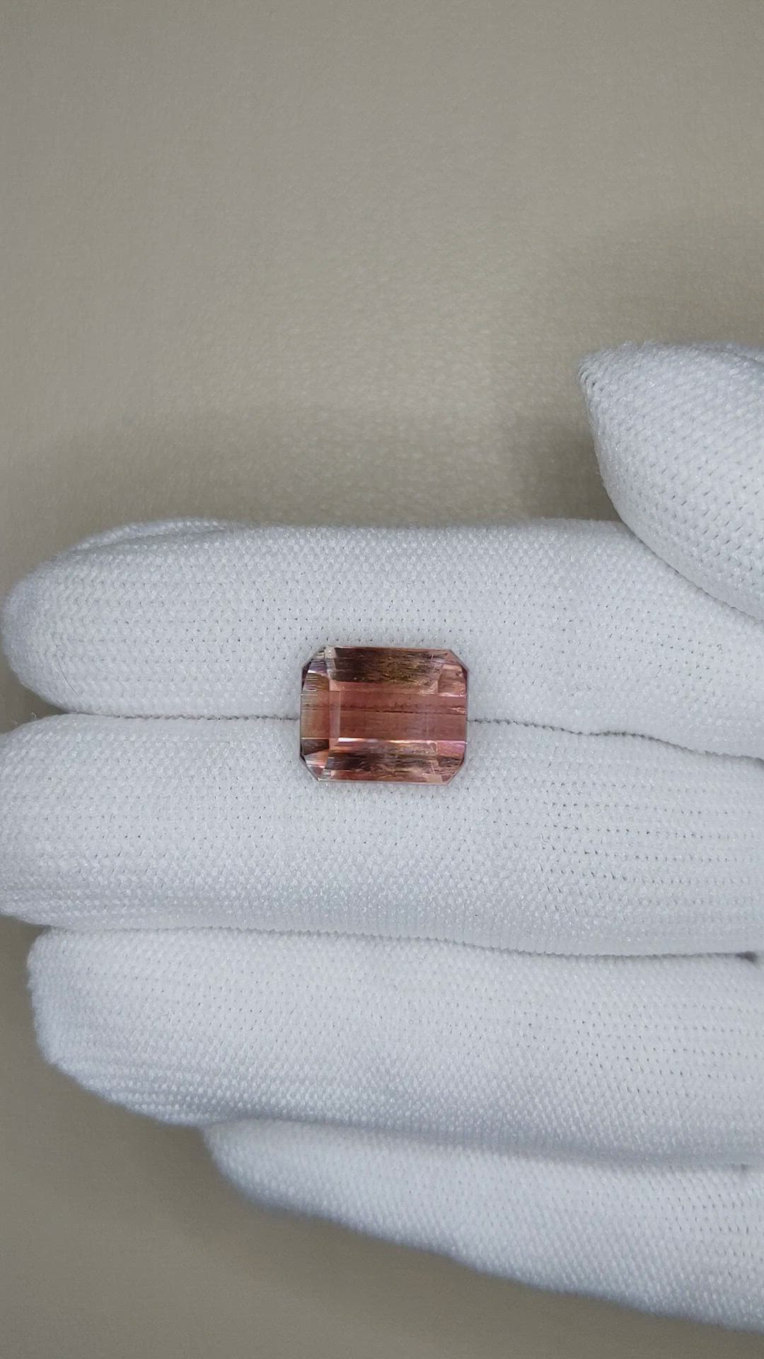 8.43 Ct. Brownish Pink Tourmaline from Mozambique Size Video