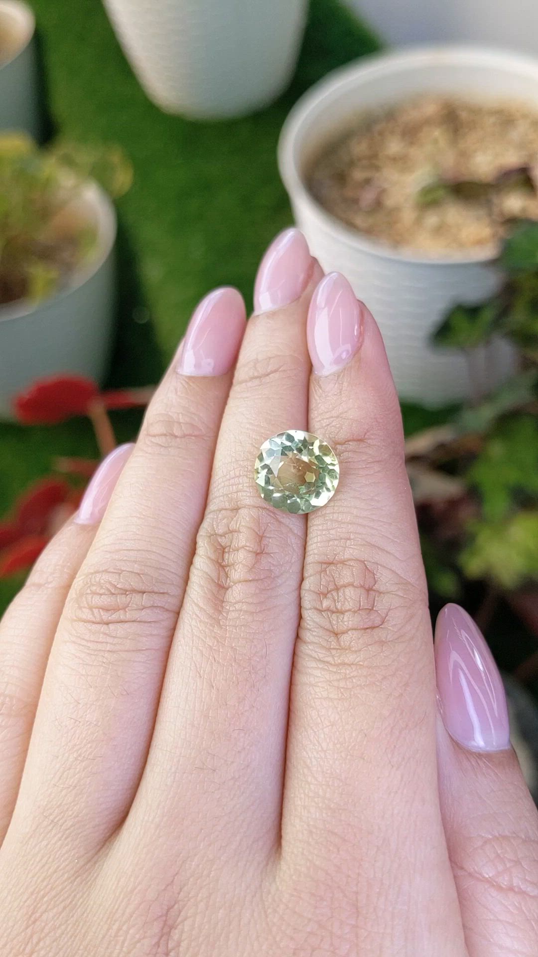 4.53 Ct. Lemon Quartz from Brazil Size Video