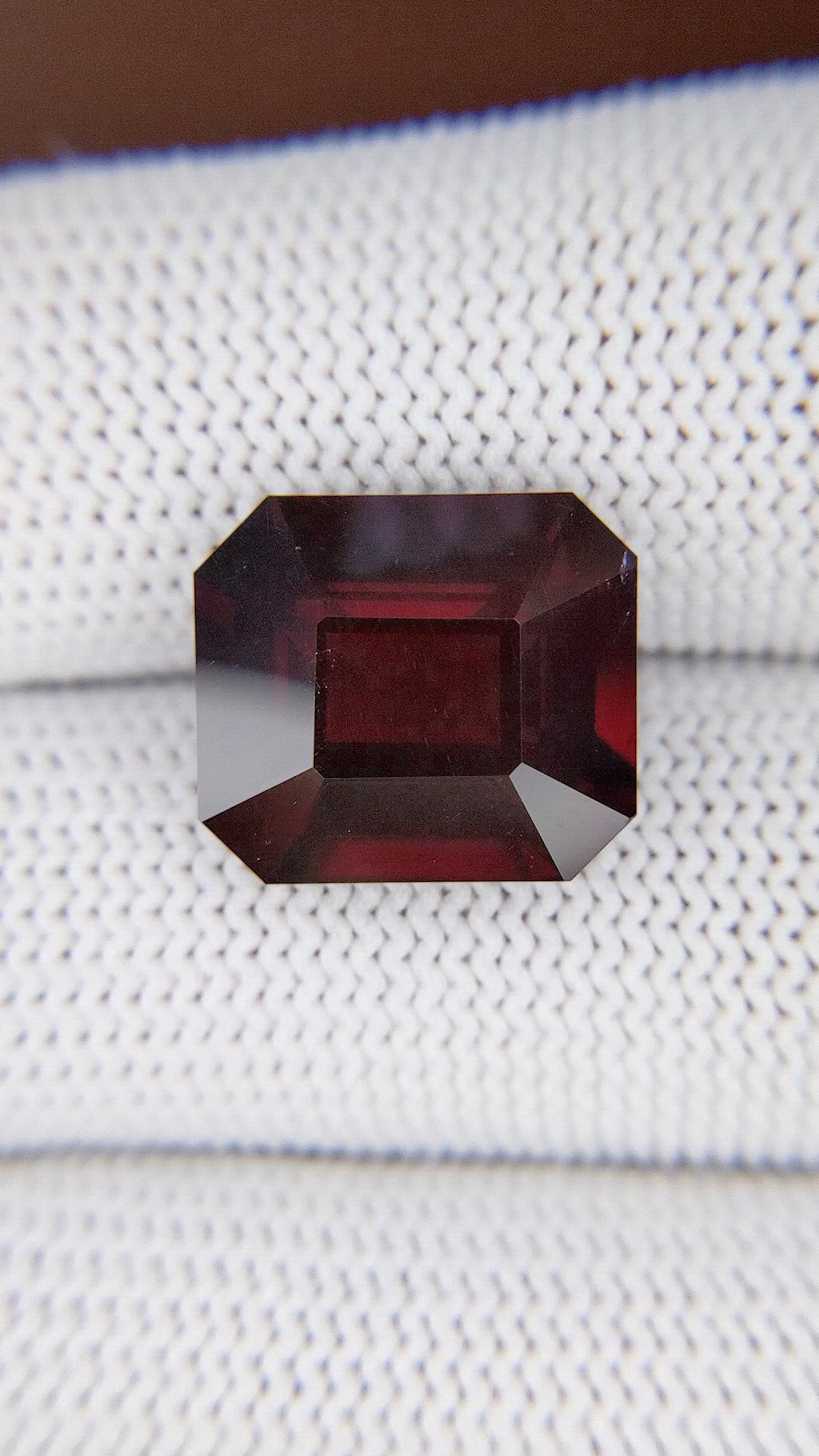 12.75 Ct. Brownish Red Garnet from Tanzania Size Video