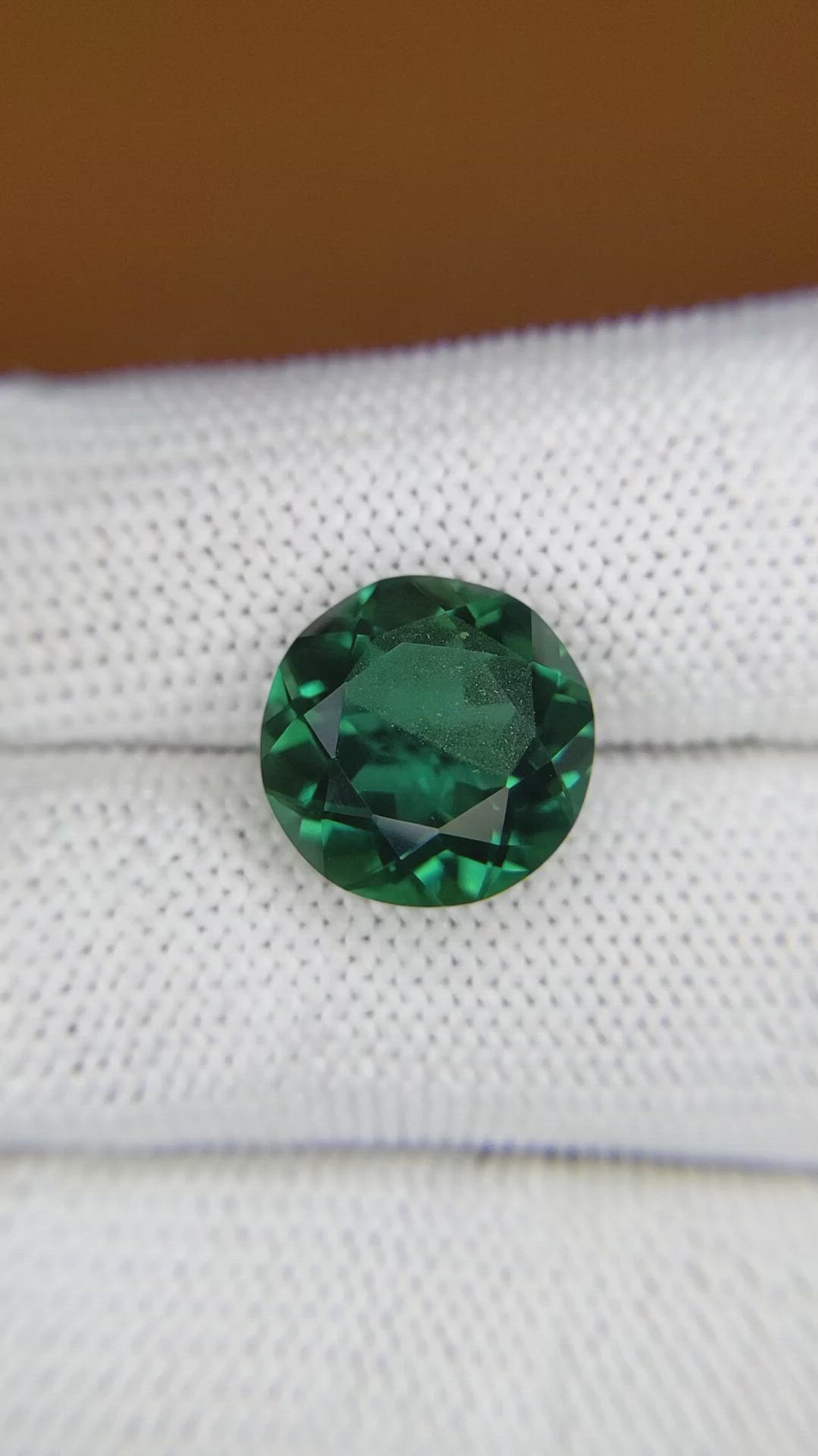 6.76 Ct. Bluish Green Prasiolite from Brazil Size Video