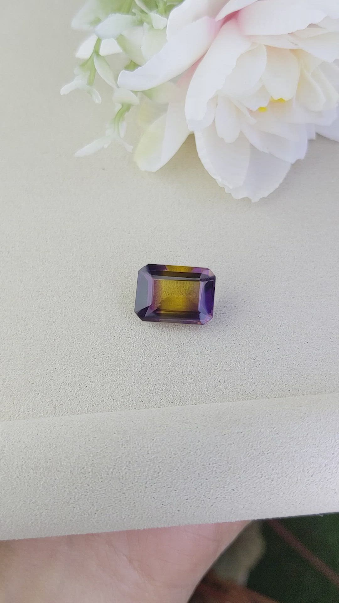 11.05 Ct. Bi Color Ametrine from Brazil Size Video