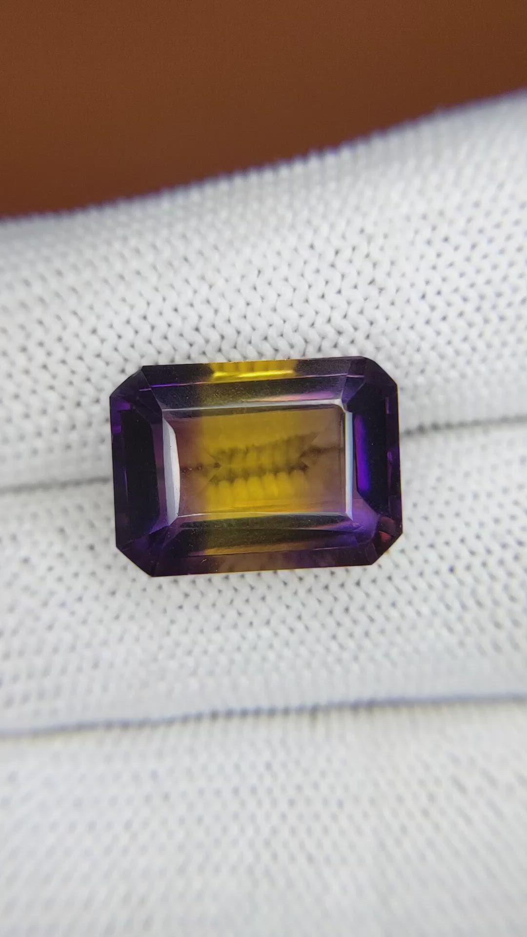 11.05 Ct. Bi Color Ametrine from Brazil Size Video
