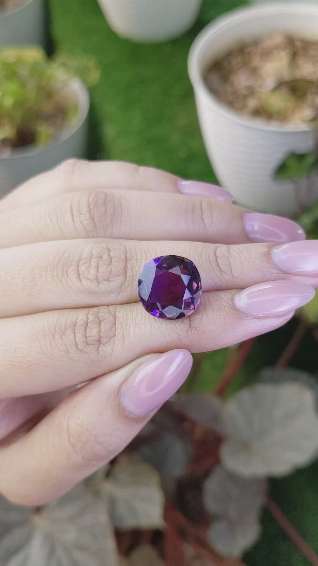 9.13 Ct. Bi Color Ametrine from Brazil Size Video