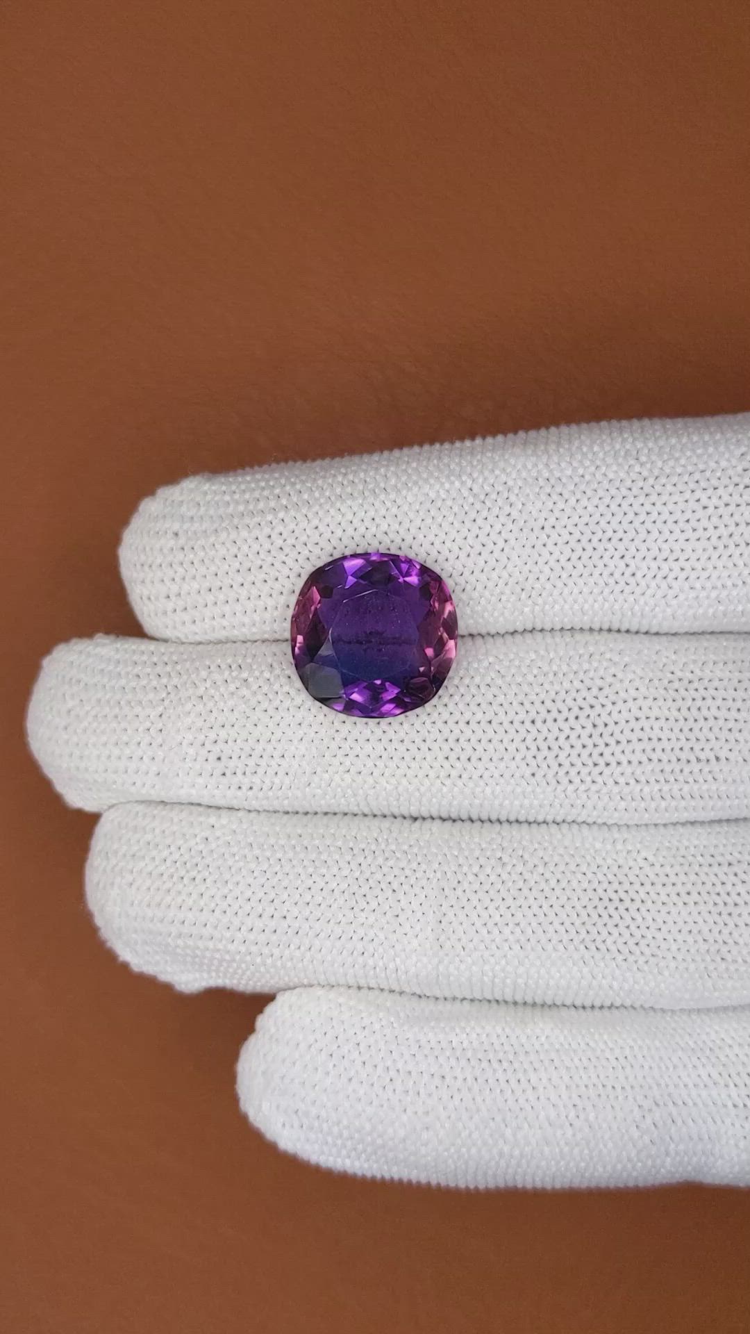 9.13 Ct. Bi Color Ametrine from Brazil Size Video