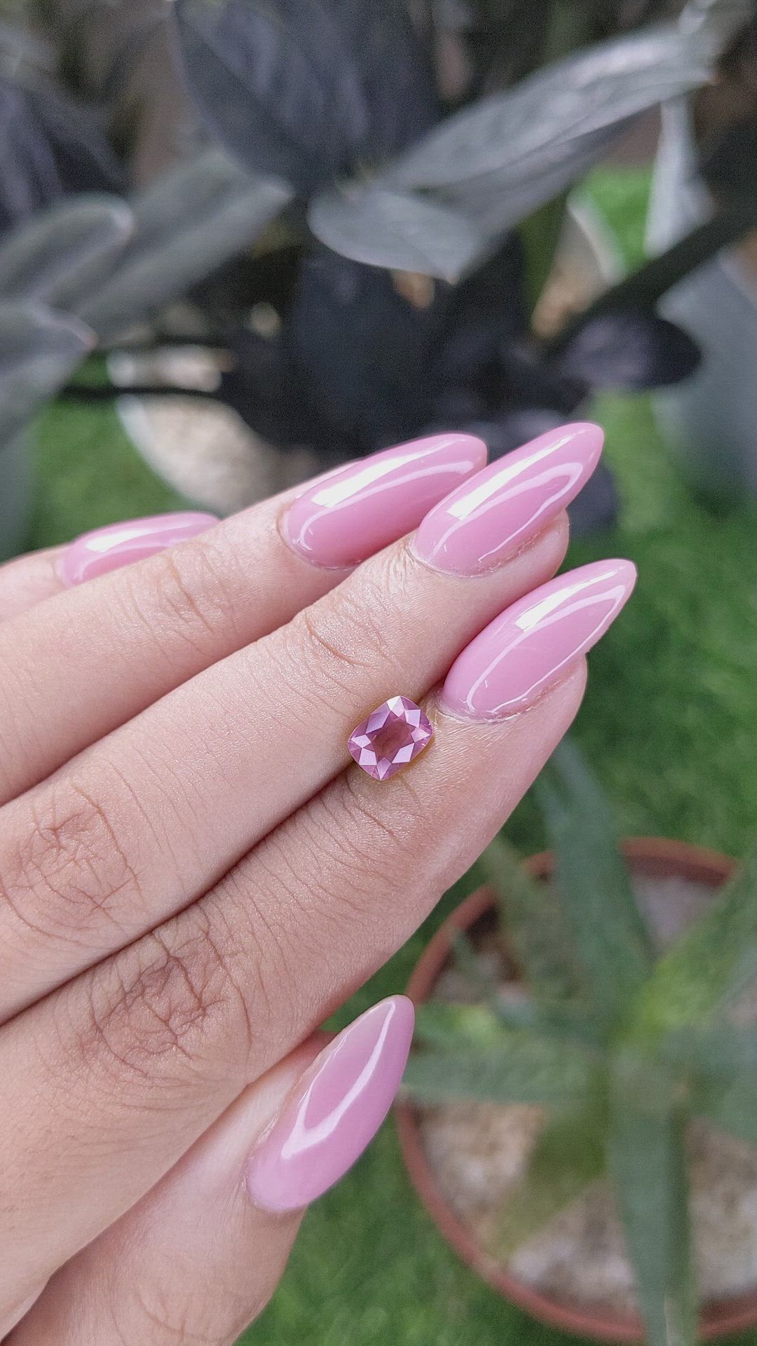 1.03 Ct. Pink Spinel from Tanzania Size Video
