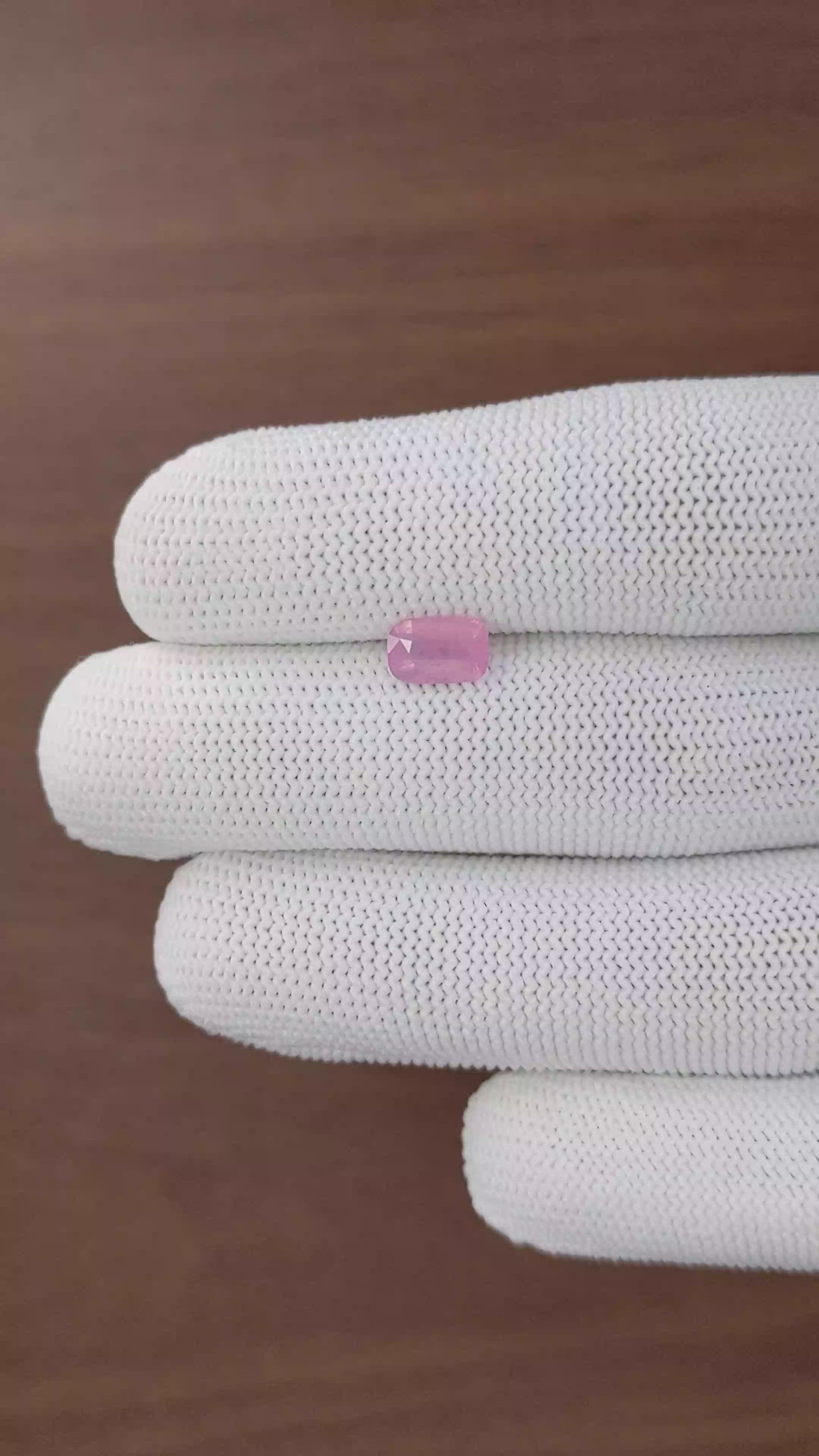 1.20 Ct. Pink Spinel from Tanzania Size Video