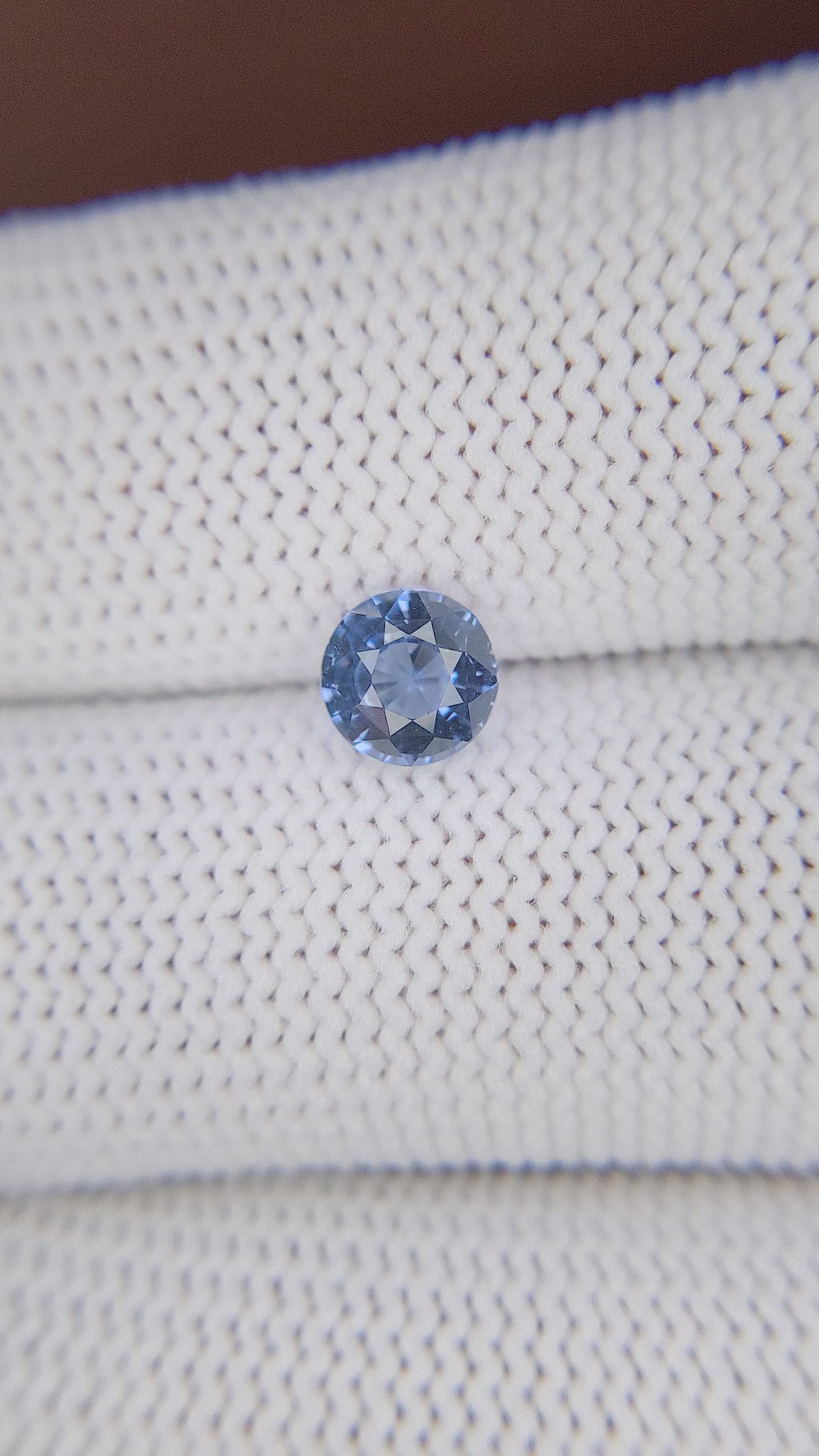 1.04 Ct. Blue Spinel from Tanzania Size Video