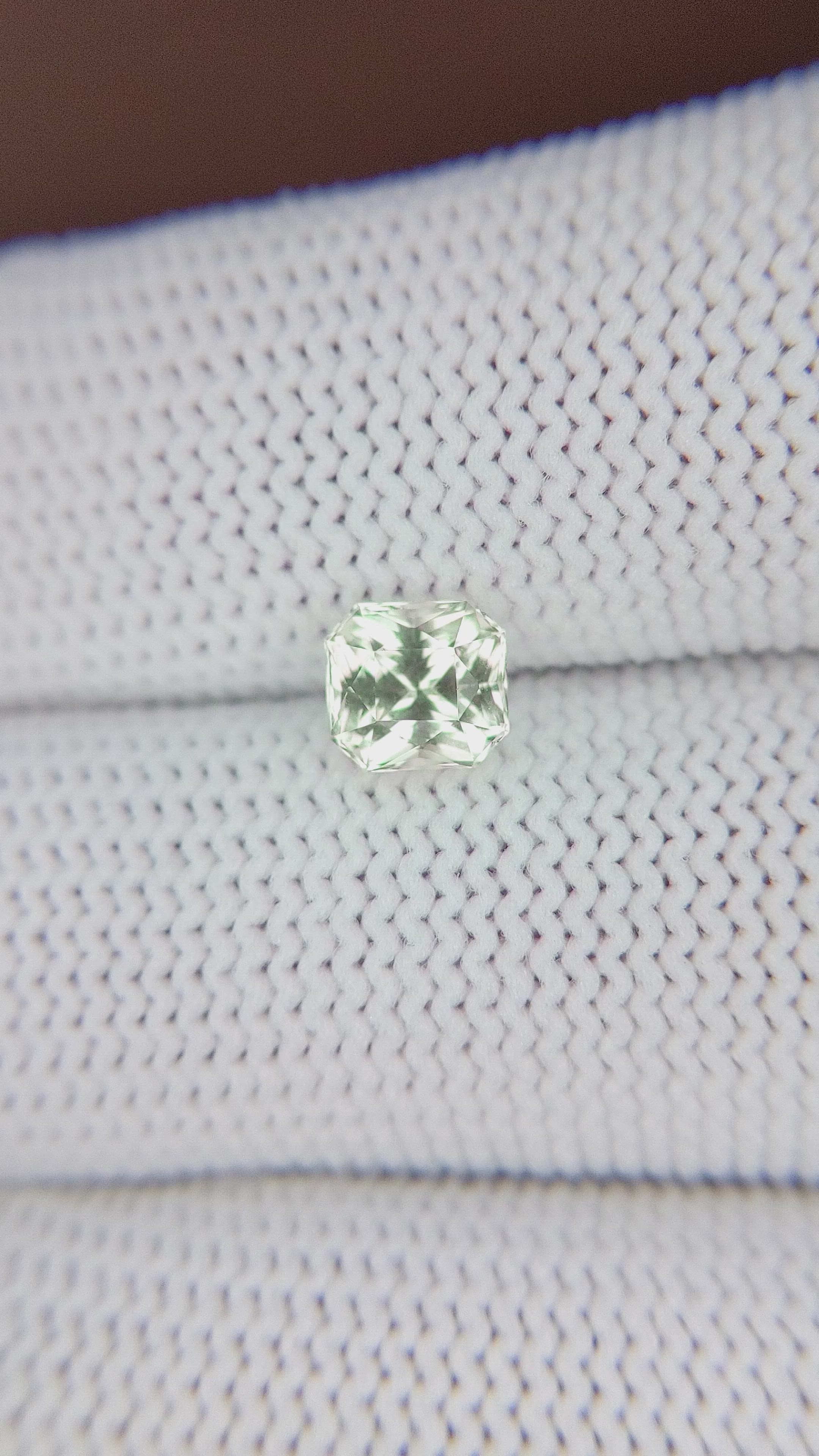 1.24 Ct. Green Chrysoberyl from Tanzania Size Video