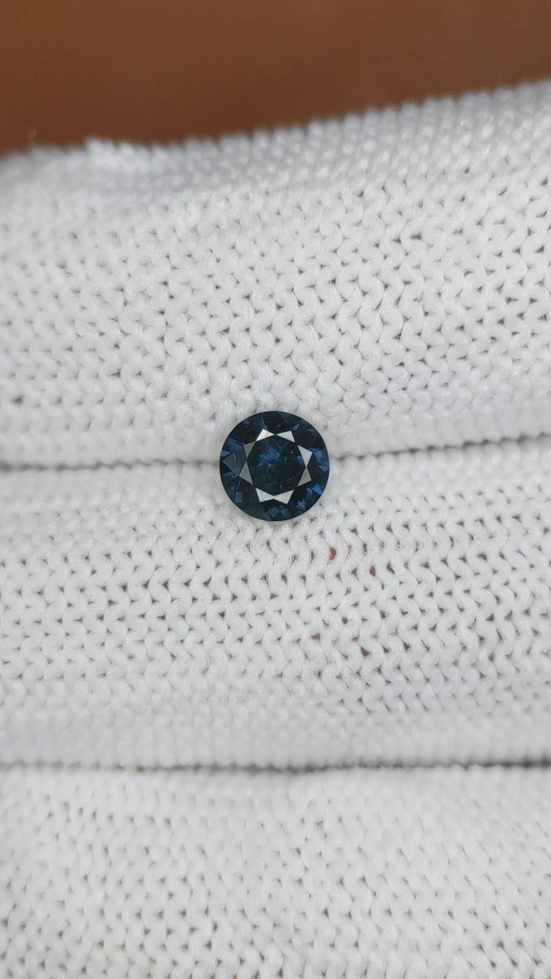 0.57 Ct. Blue Spinel from Ceylon (Sri Lanka) Size Video