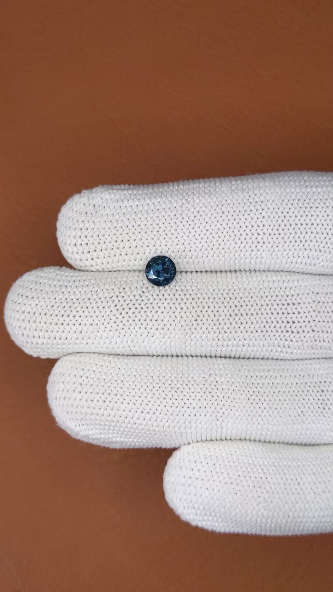 0.57 Ct. Blue Spinel from Ceylon (Sri Lanka) Size Video