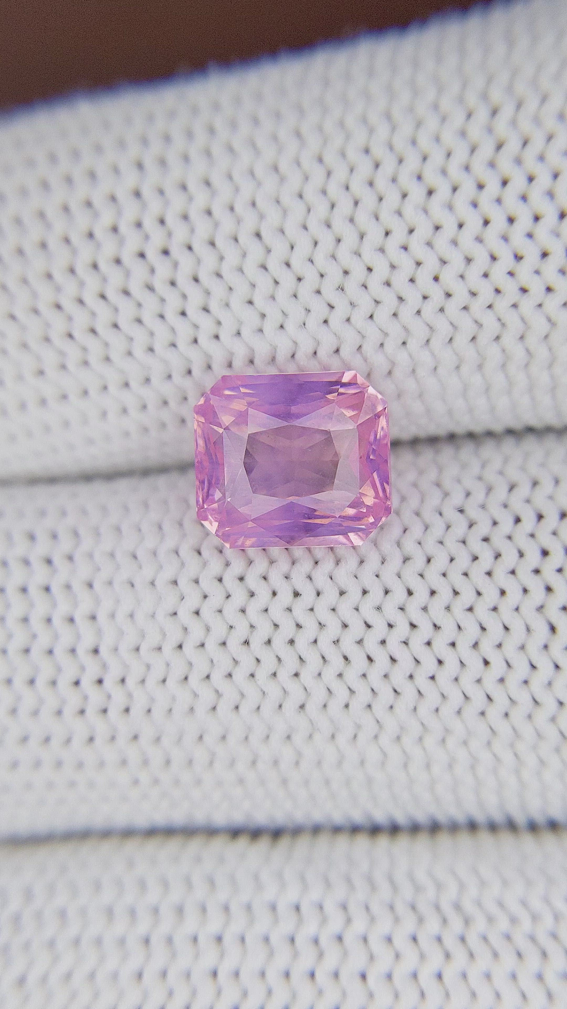 3.06 Ct. Pink Spinel from Tanzania Size Video