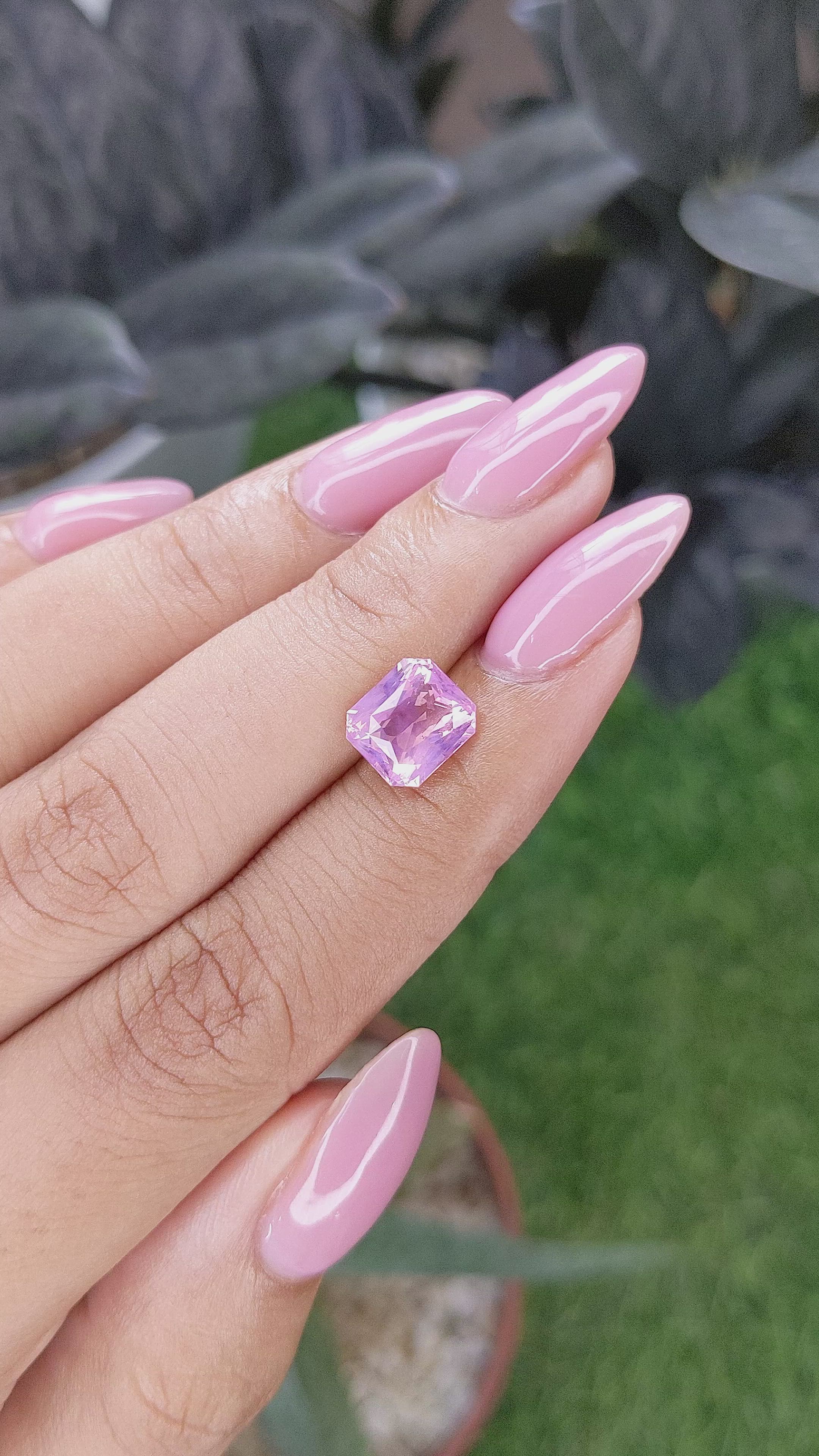 3.06 Ct. Pink Spinel from Tanzania Size Video
