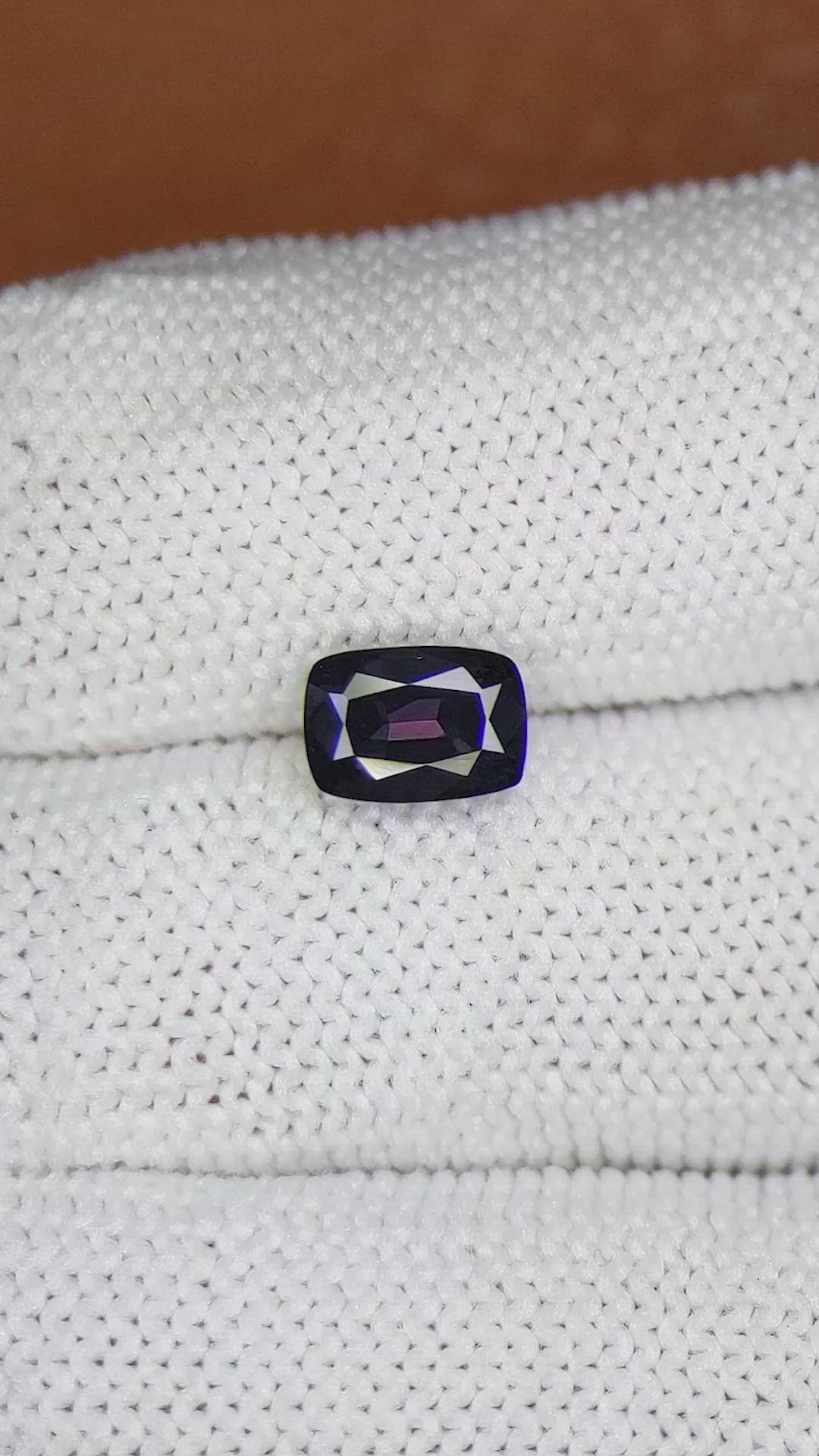 1.49 Ct. Purple Spinel from Ceylon (Sri Lanka) Size Video