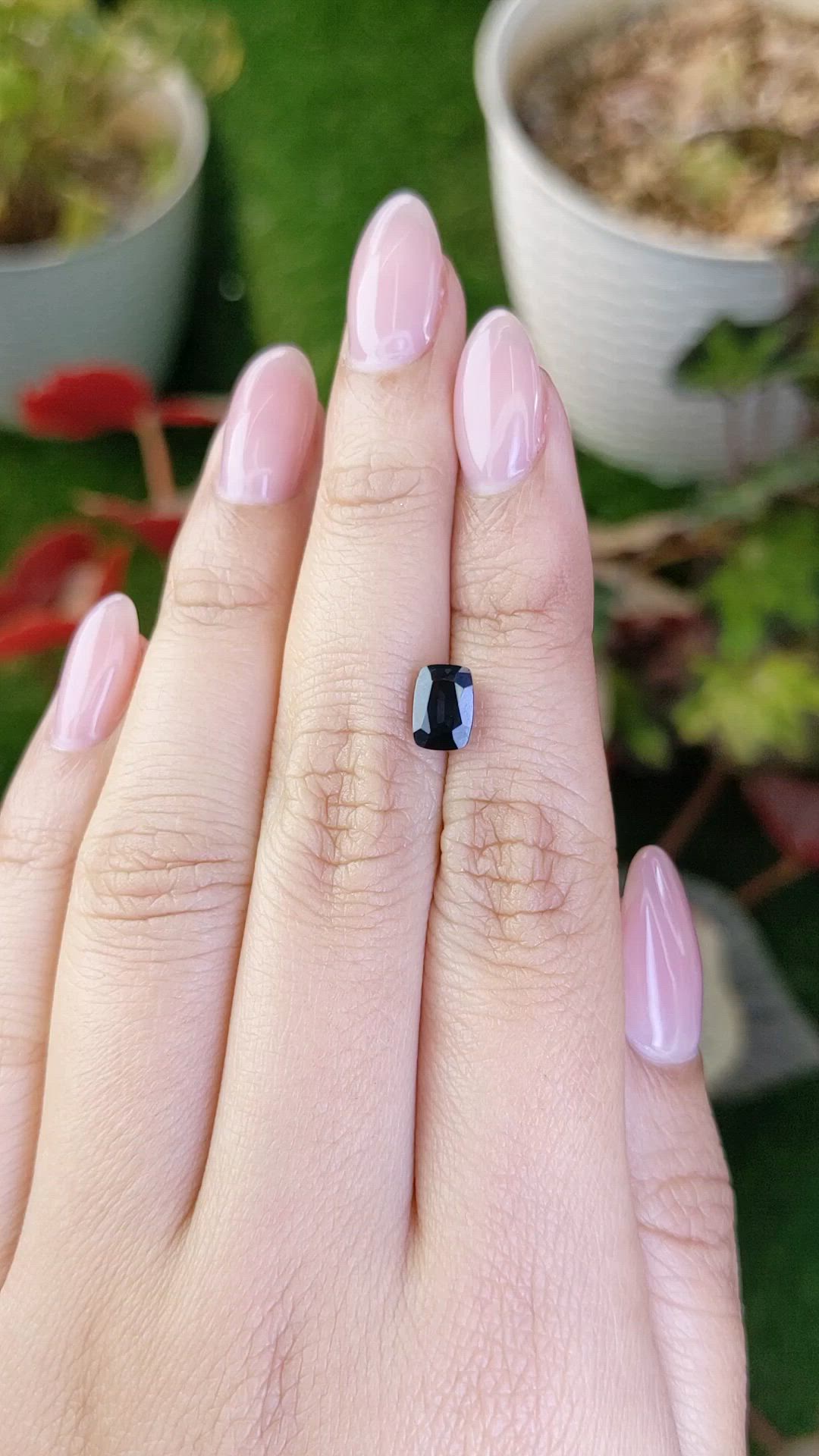 1.49 Ct. Purple Spinel from Ceylon (Sri Lanka) Size Video