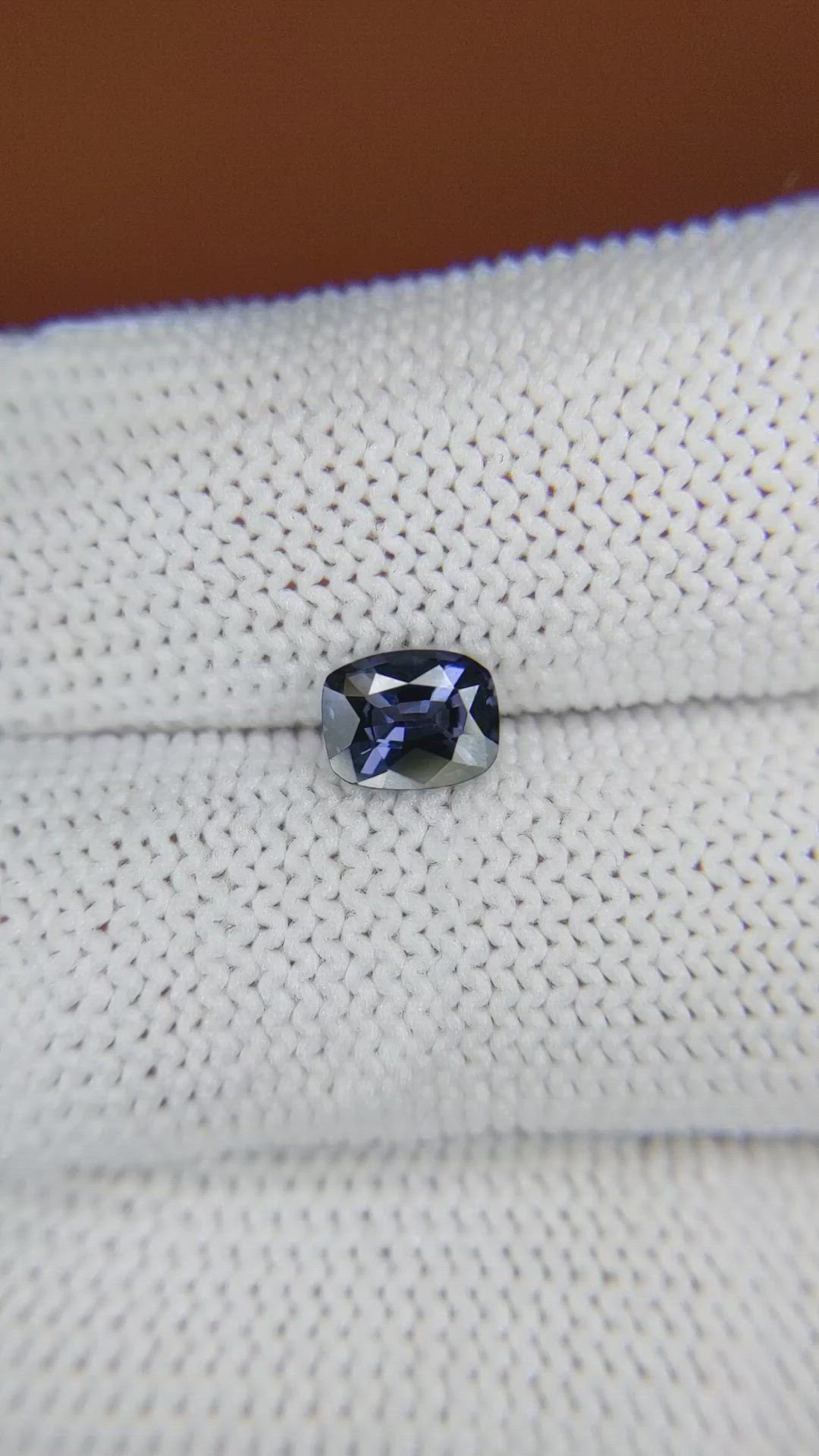 0.83 Ct. Blue Spinel from Ceylon (Sri Lanka) Size Video