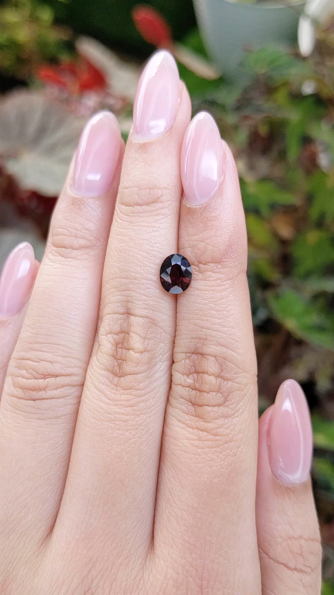 1.13 Ct. Red Spinel from Ceylon (Sri Lanka) Size Video