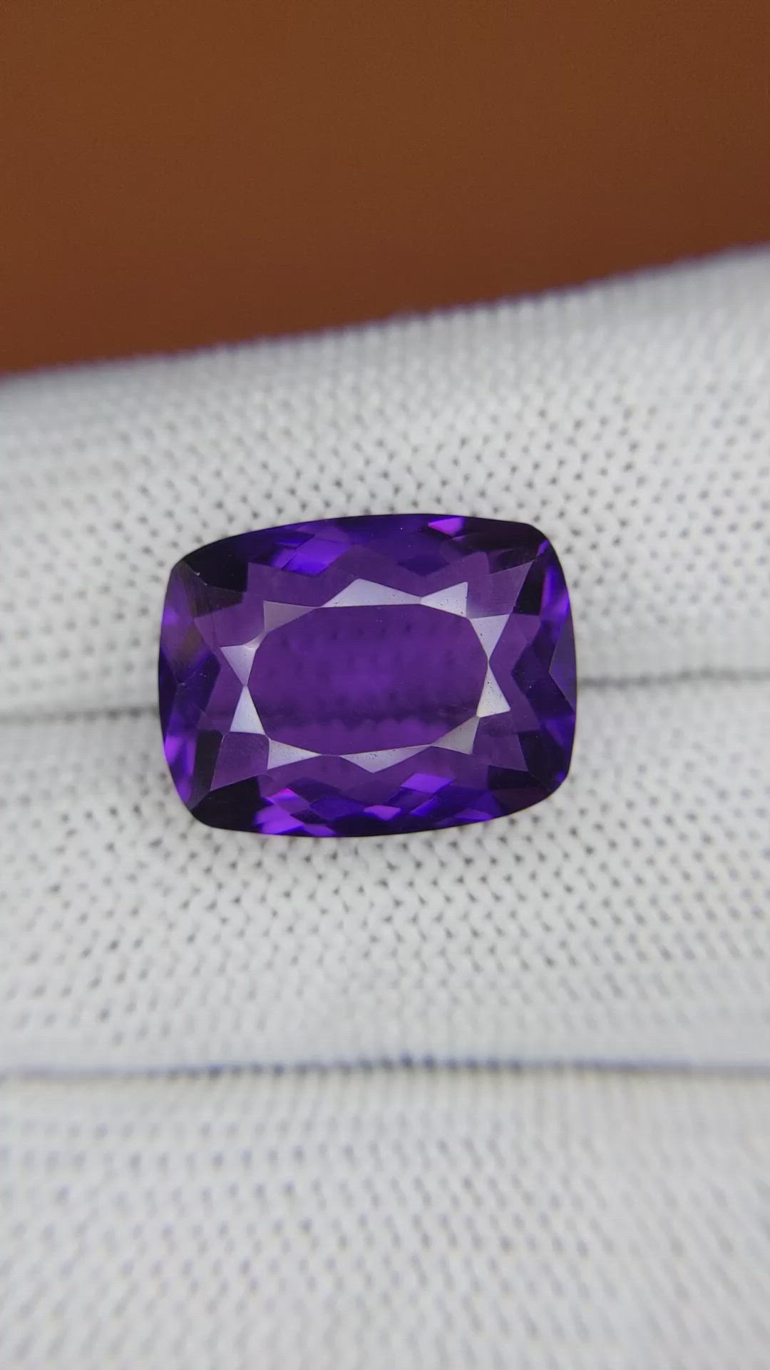 11.50 Ct. Purple Amethyst from Brazil Size Video