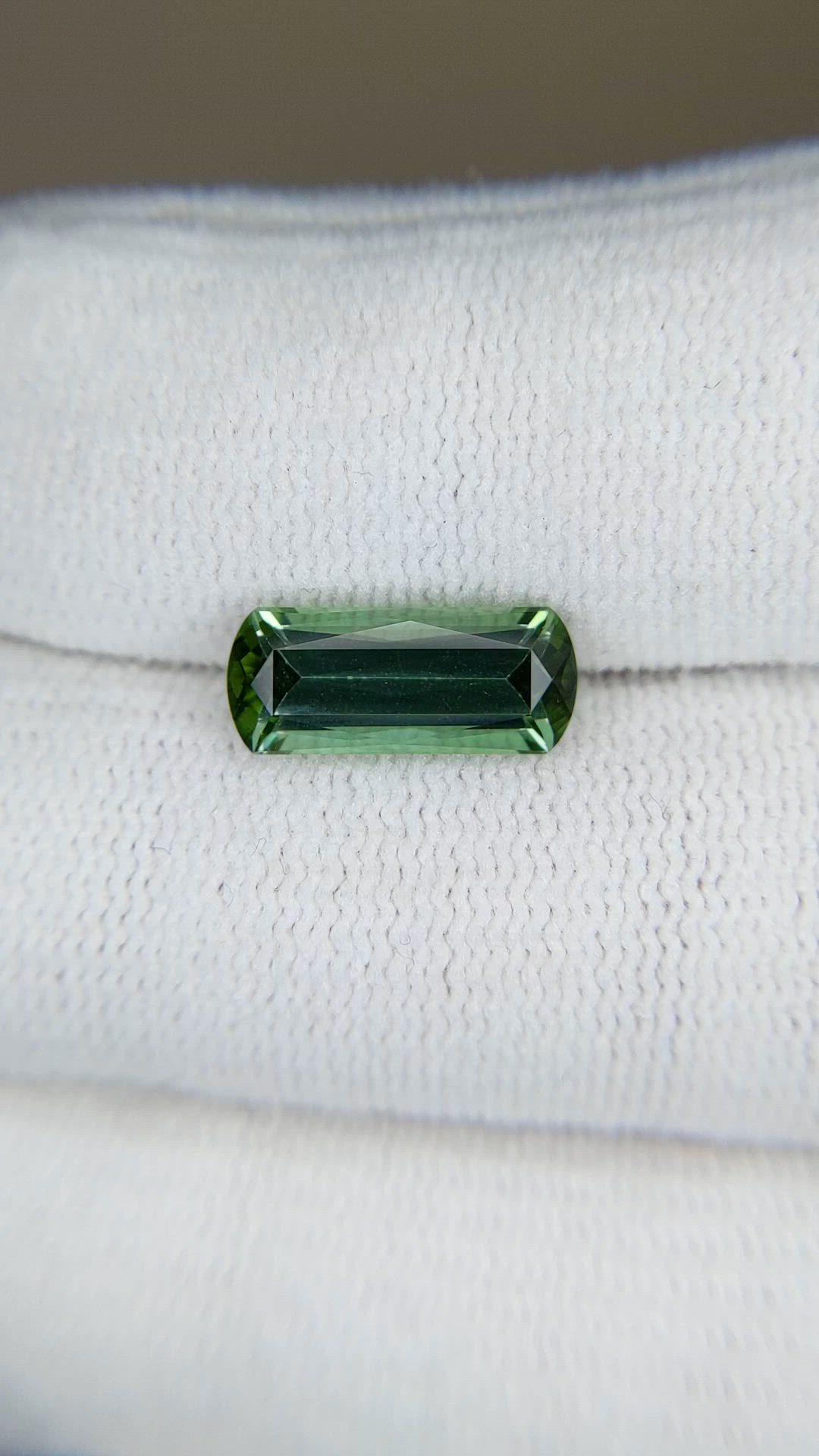 2.48 Ct. Green Tourmaline from Mozambique Size Video
