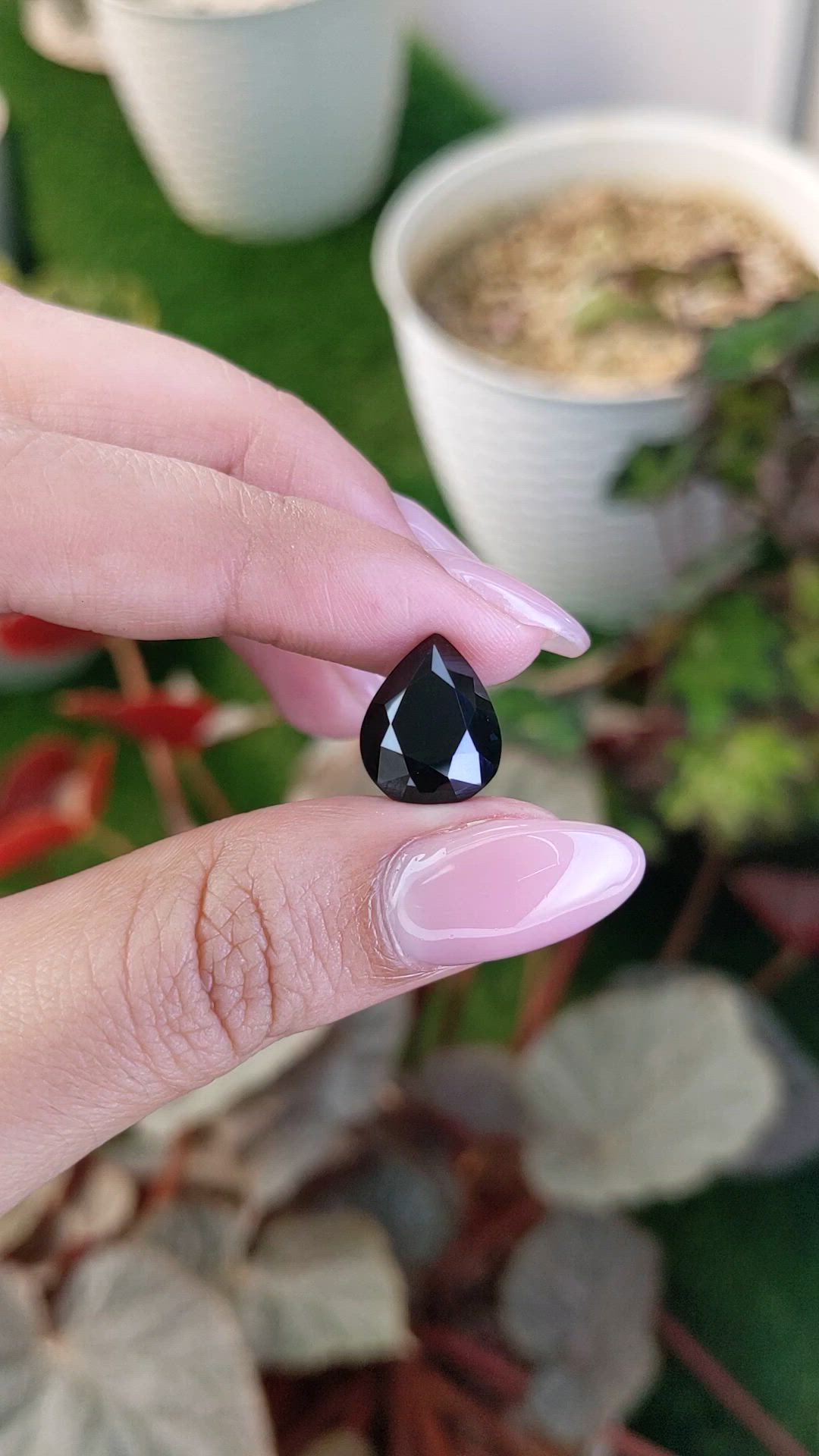 8.80 Ct. Blue Spinel from Ceylon (Sri Lanka) Size Video