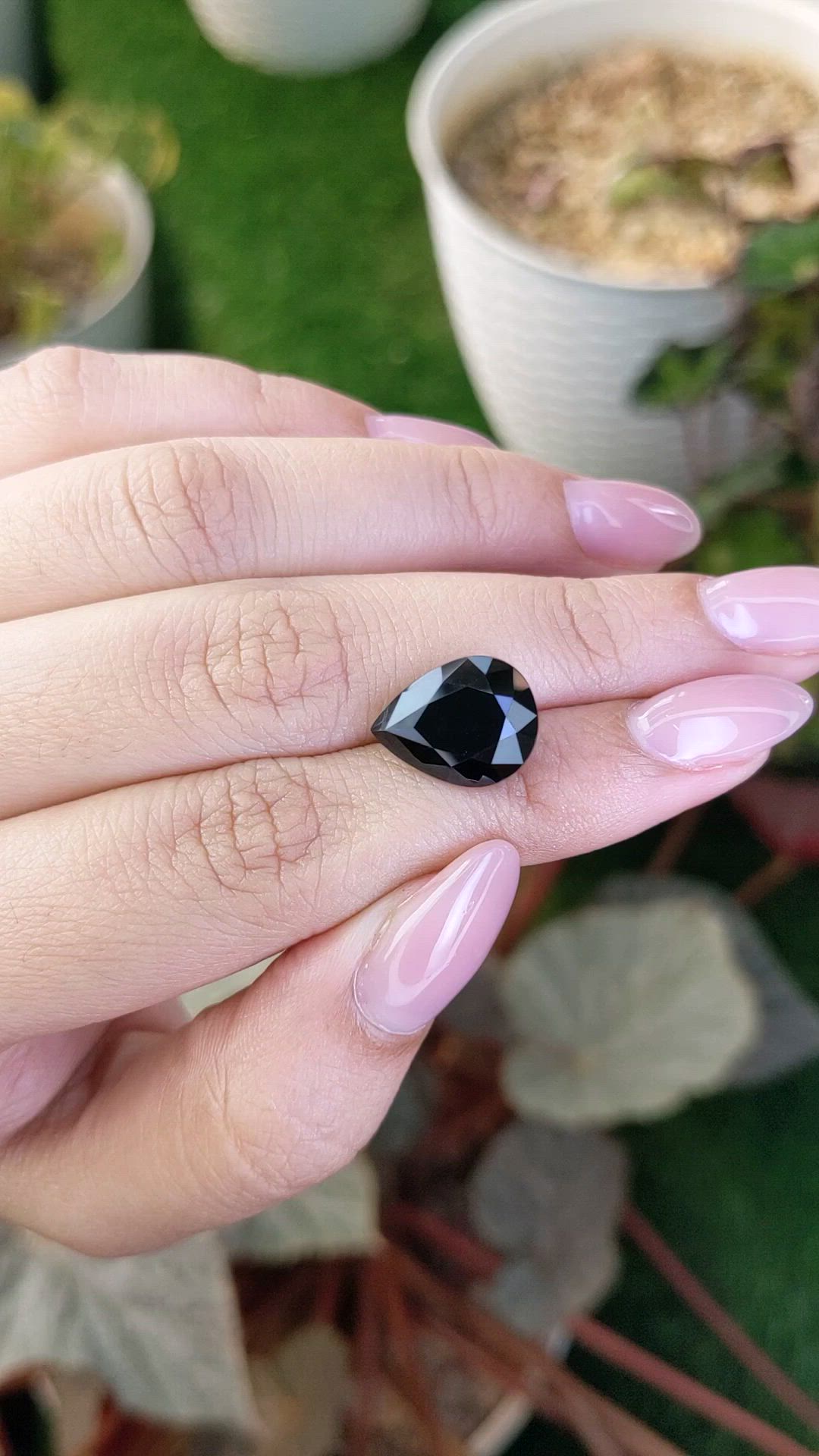 8.80 Ct. Blue Spinel from Ceylon (Sri Lanka) Size Video