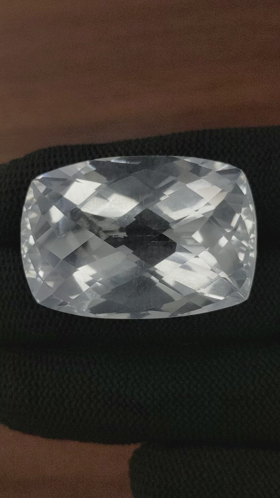 110.34 Ct. White Quartz Size Video