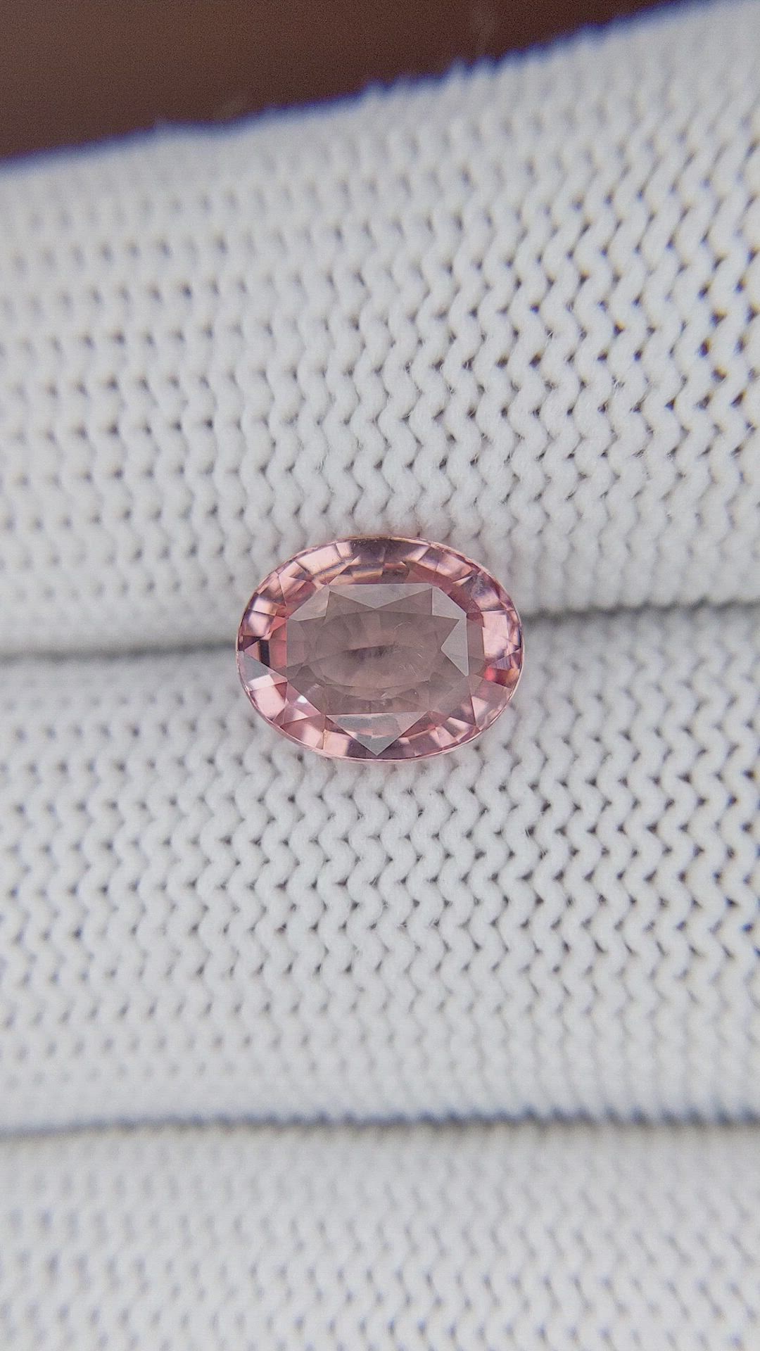 2.51 Ct. Purplish Pink Spinel from Tanzania Size Video